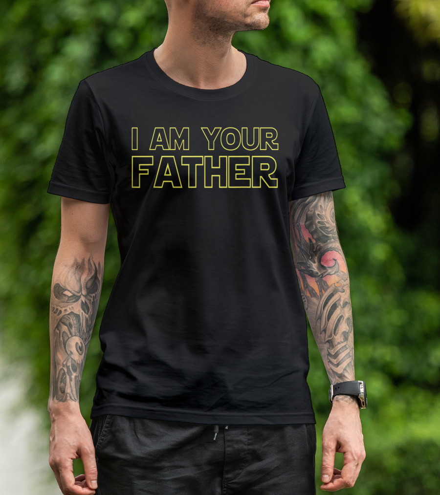 Mens I Am Your Father Star Wars Vader T-Shirt