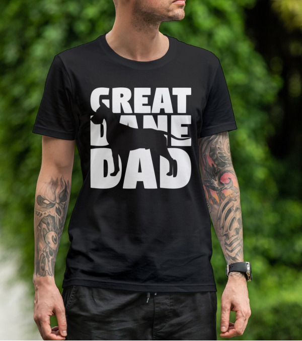 Great Dane Dad Dog Father Great Dane Dad T-Shirt