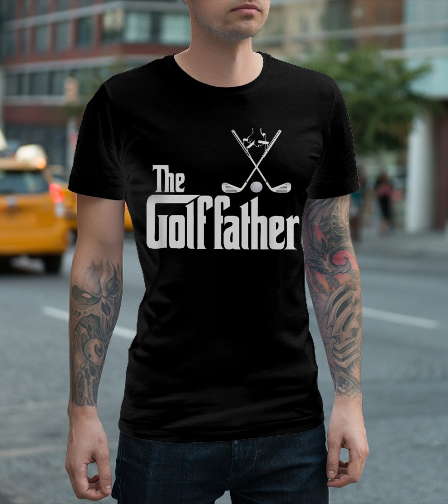 The Golffather Funny Golfing Father Iconic T-Shirt