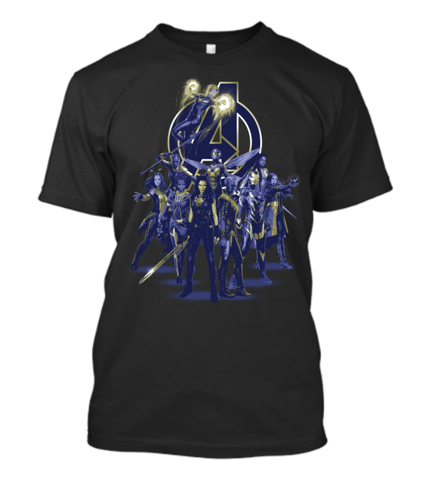 Avengers Endgame Women Heroes With Marvel T-Shirt