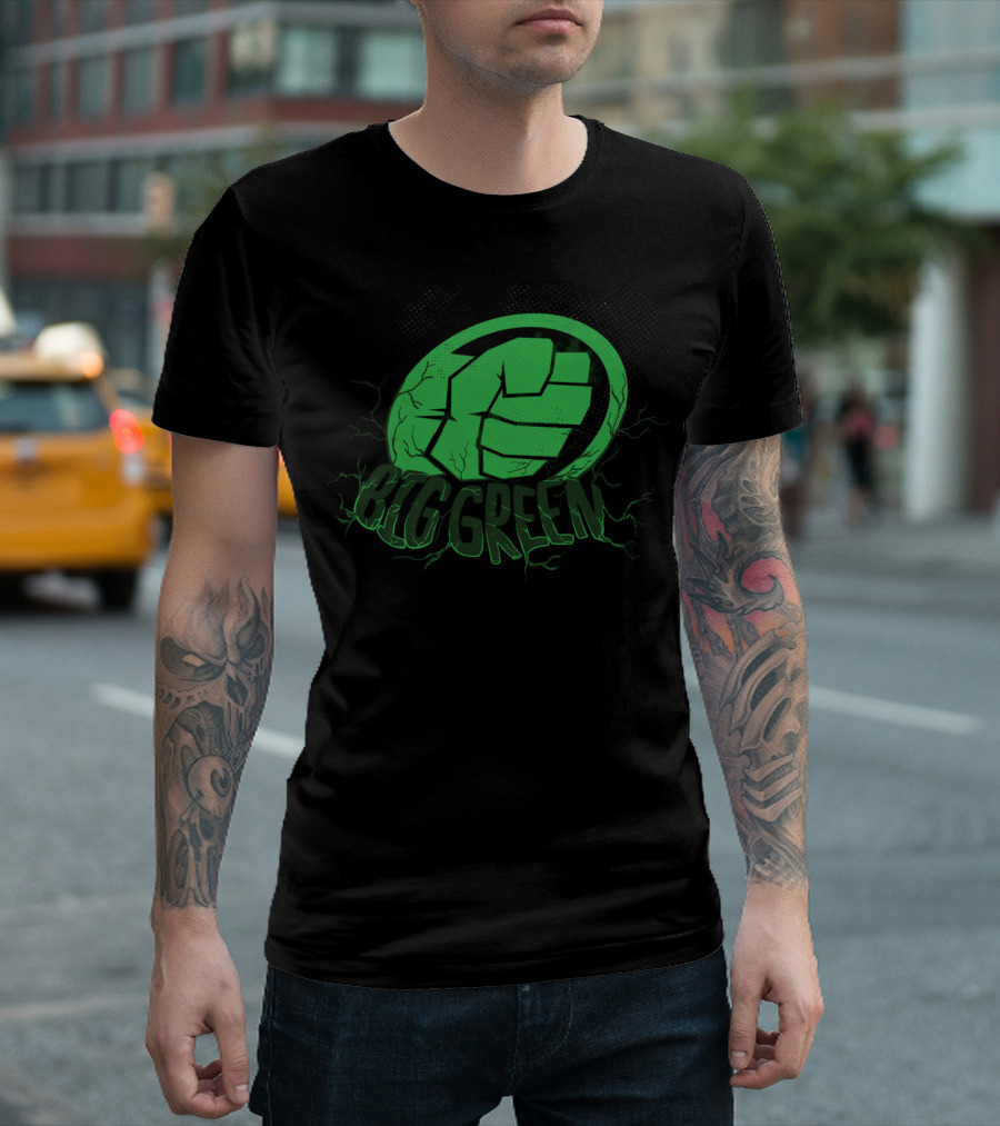 Marvel Avengers Endgame Hulk Smash Big Green Fist T-Shirt