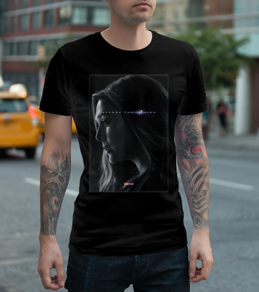 Marvel Avengers Endgame Avenge the Fallen Scarlet Witch T-Shirt