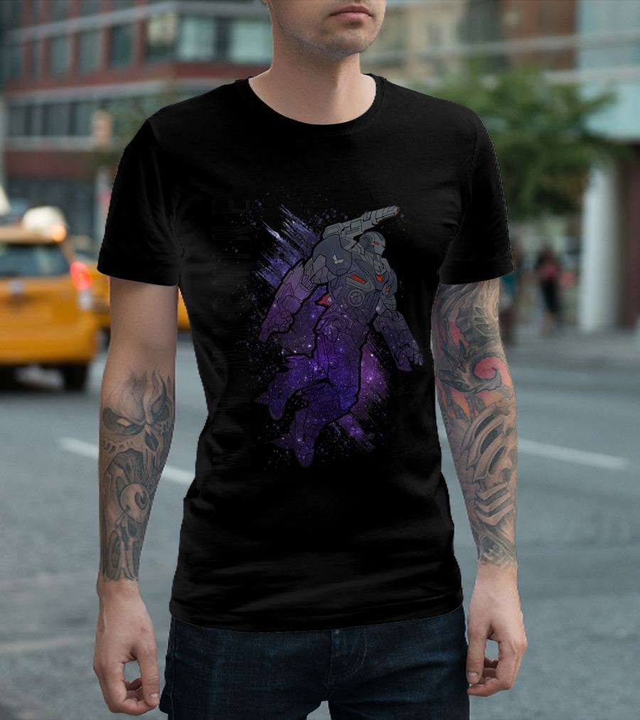 War Machine Marvel Avengers Endgame Galaxy Armor T-Shirt