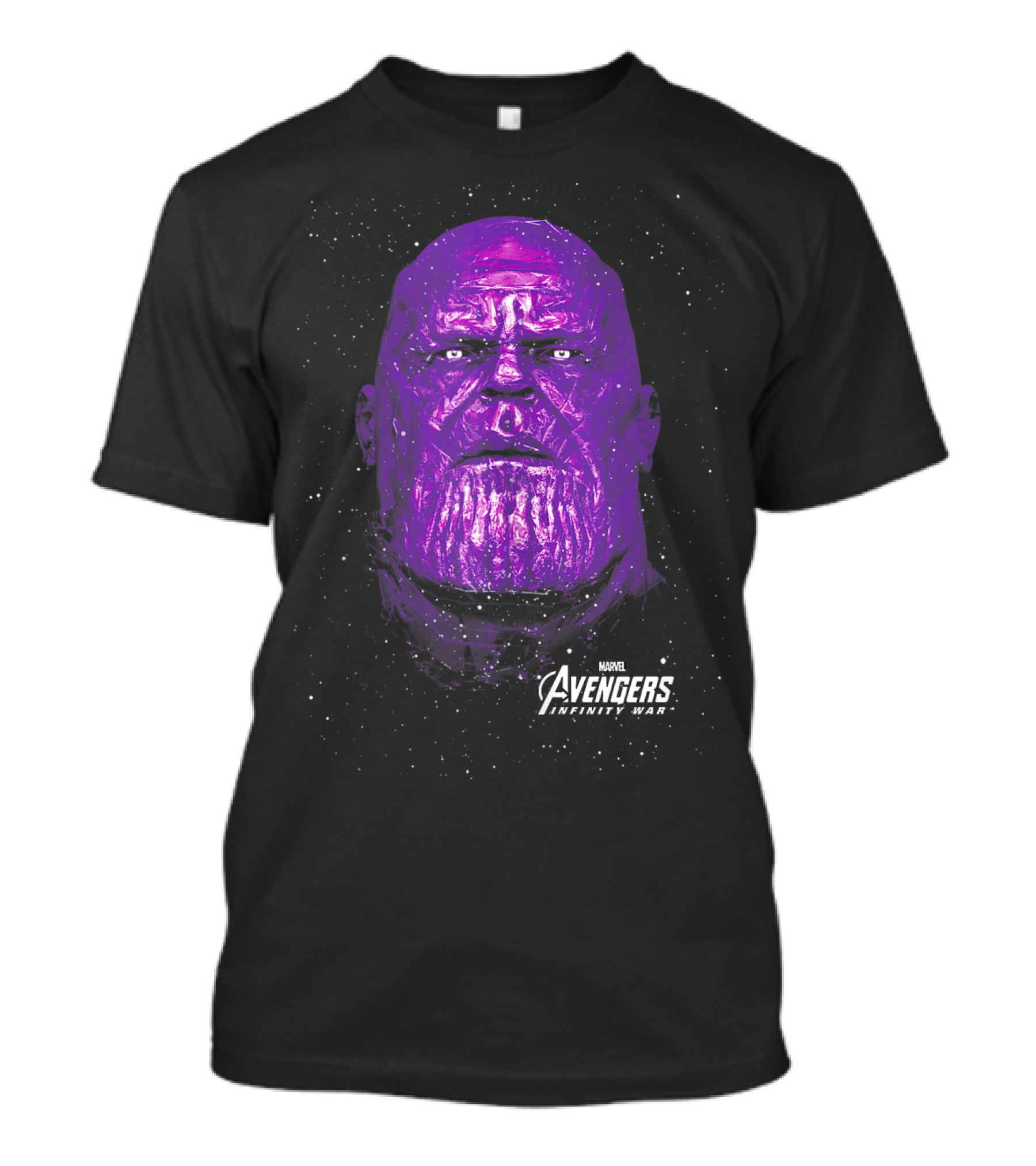 Marvel Avengers Infinity War Thanos Comic Head T-Shirt