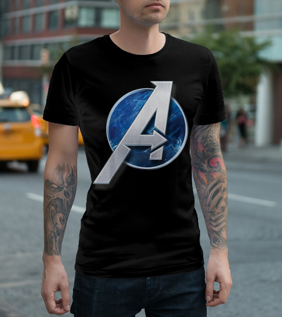 Marvel Avengers Iconic A Logo T-Shirt