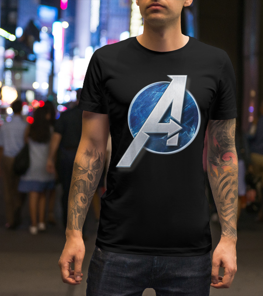 Marvel Avengers Iconic A Logo T-Shirt