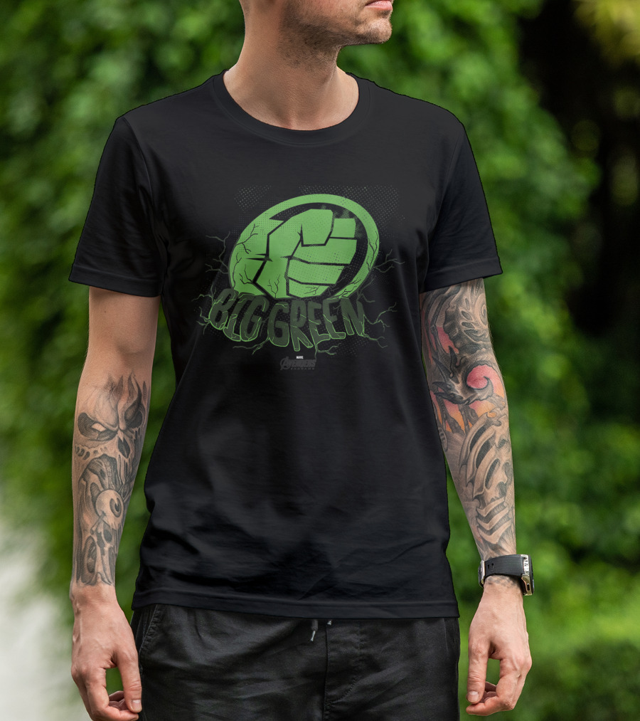 Marvel Avengers Endgame Hulk Go Green T-Shirt