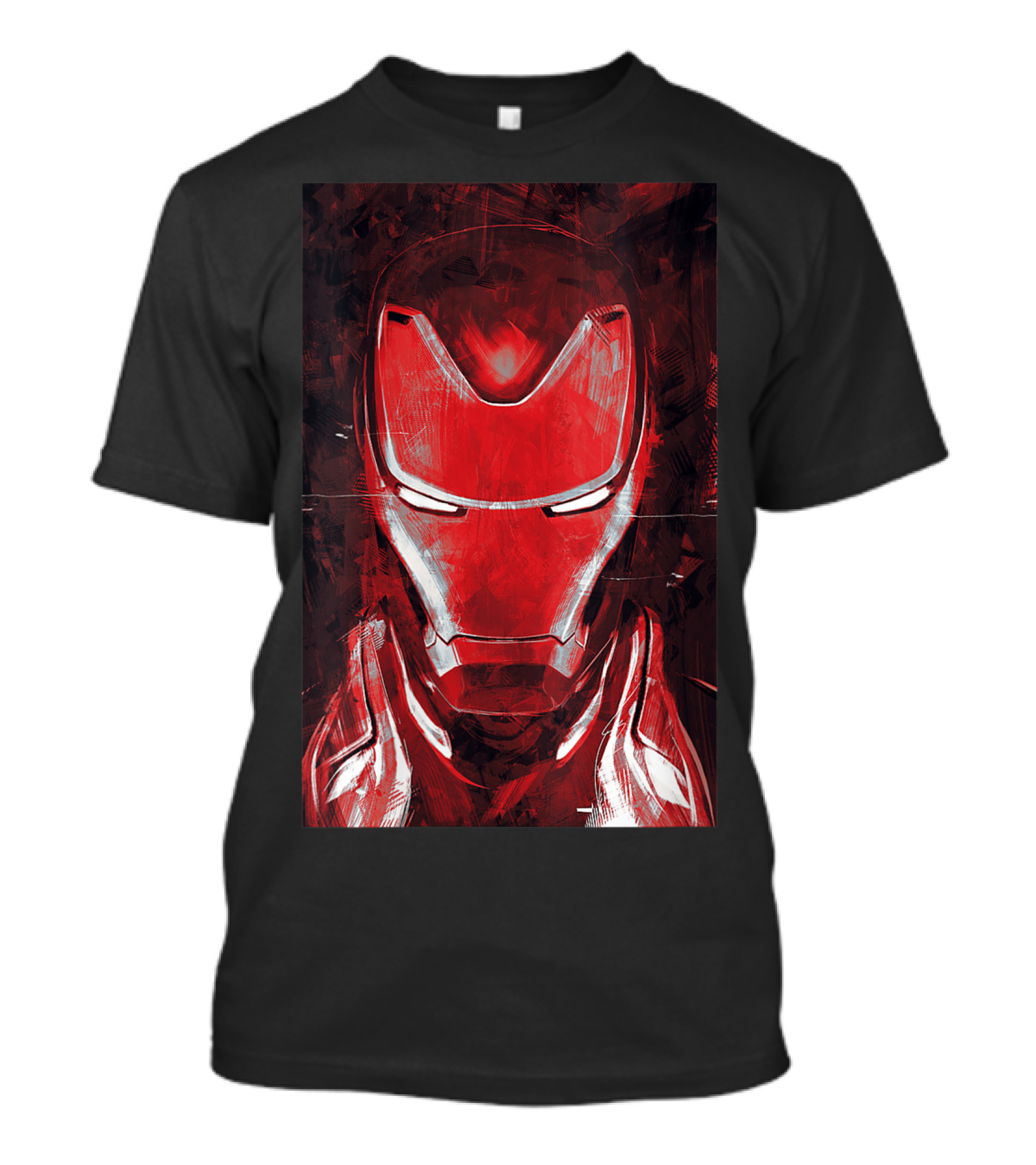 Marvel Avengers Endgame Iron Man Red Mask T-Shirt