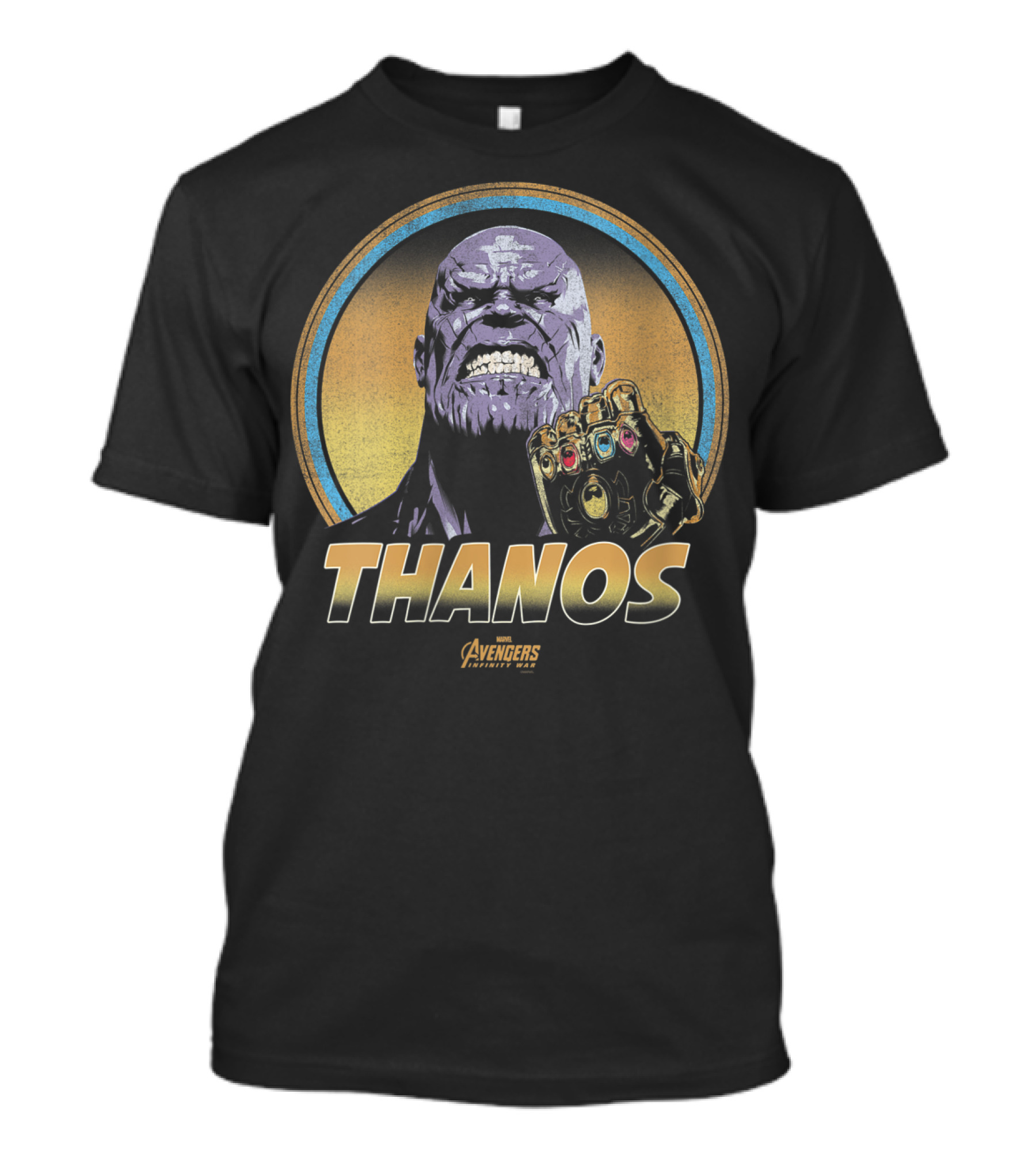 Thanos Avengers Infinity War Anger With Infinity Gauntlet T-Shirt