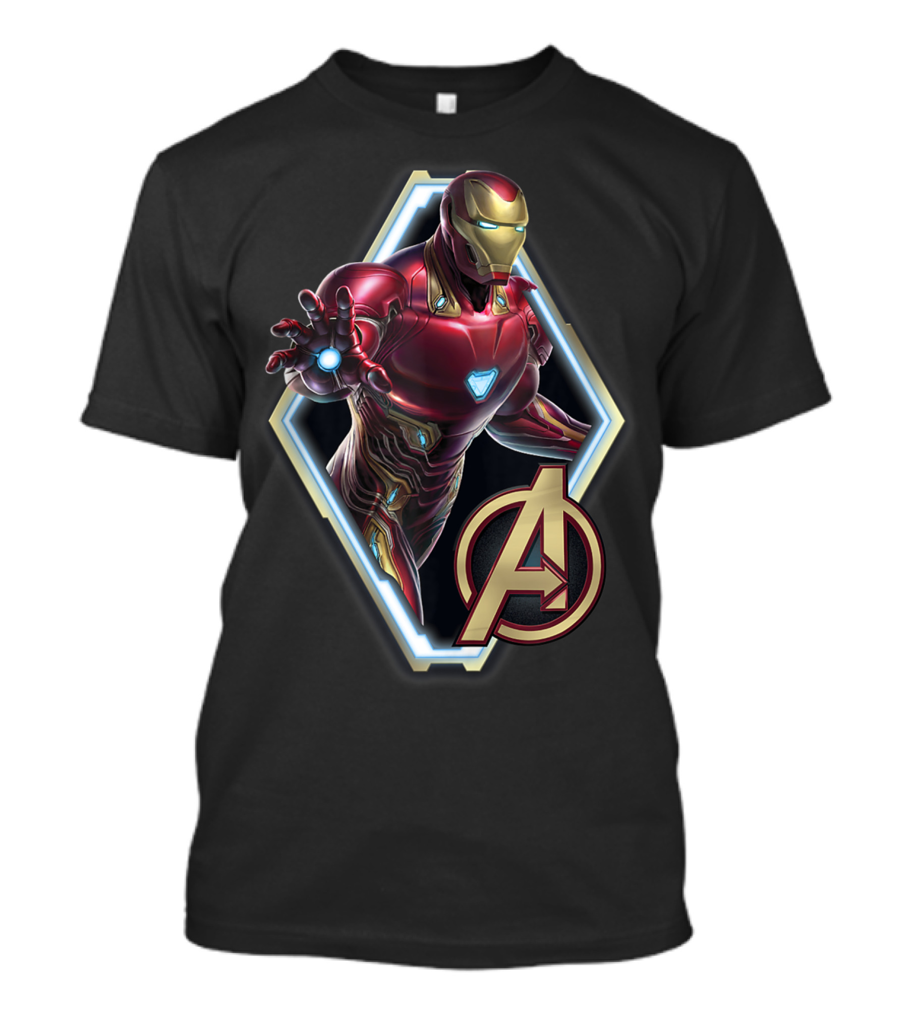 Marvel Avengers Endgame Iron Man Diamond T-Shirt