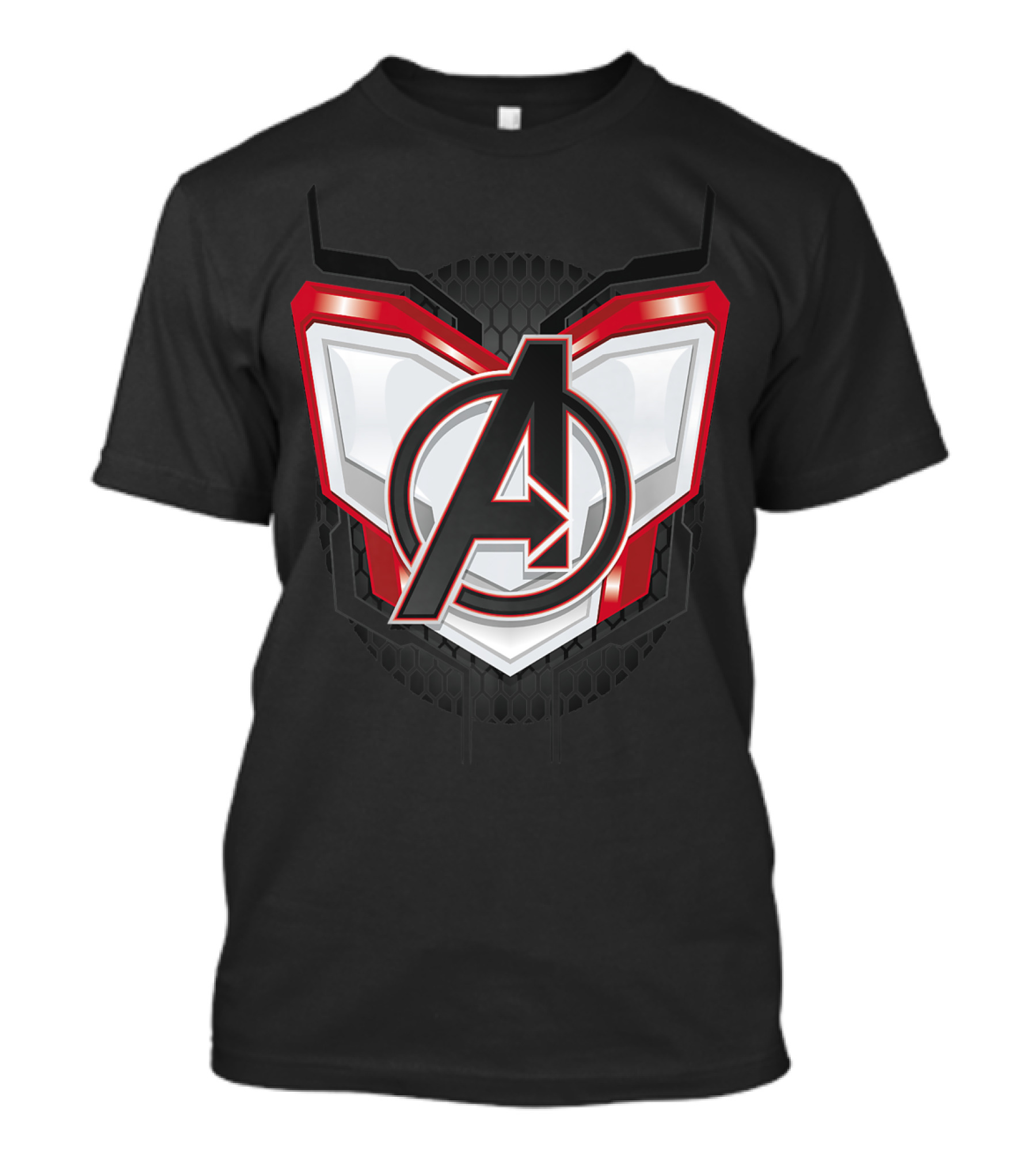 Avengers Endgame A Logo Quantum Suit Armor T-Shirt
