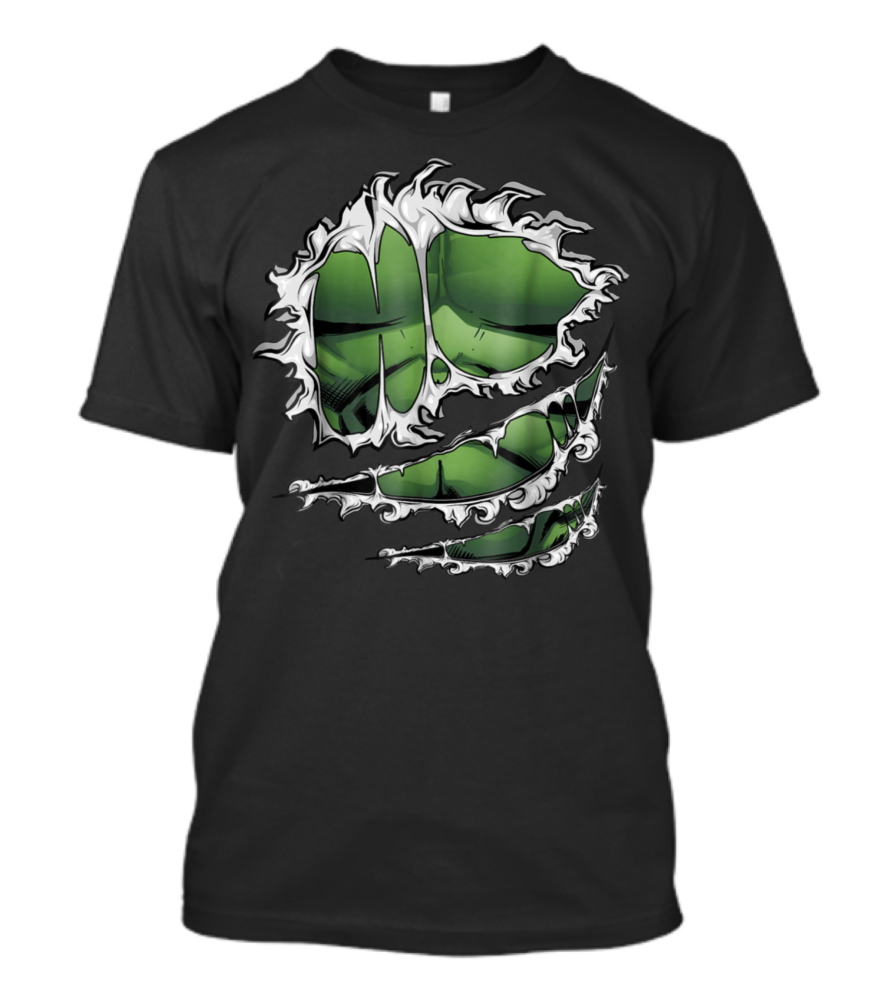 Marvel Avengers Hulk Torn Ripped T-Shirt