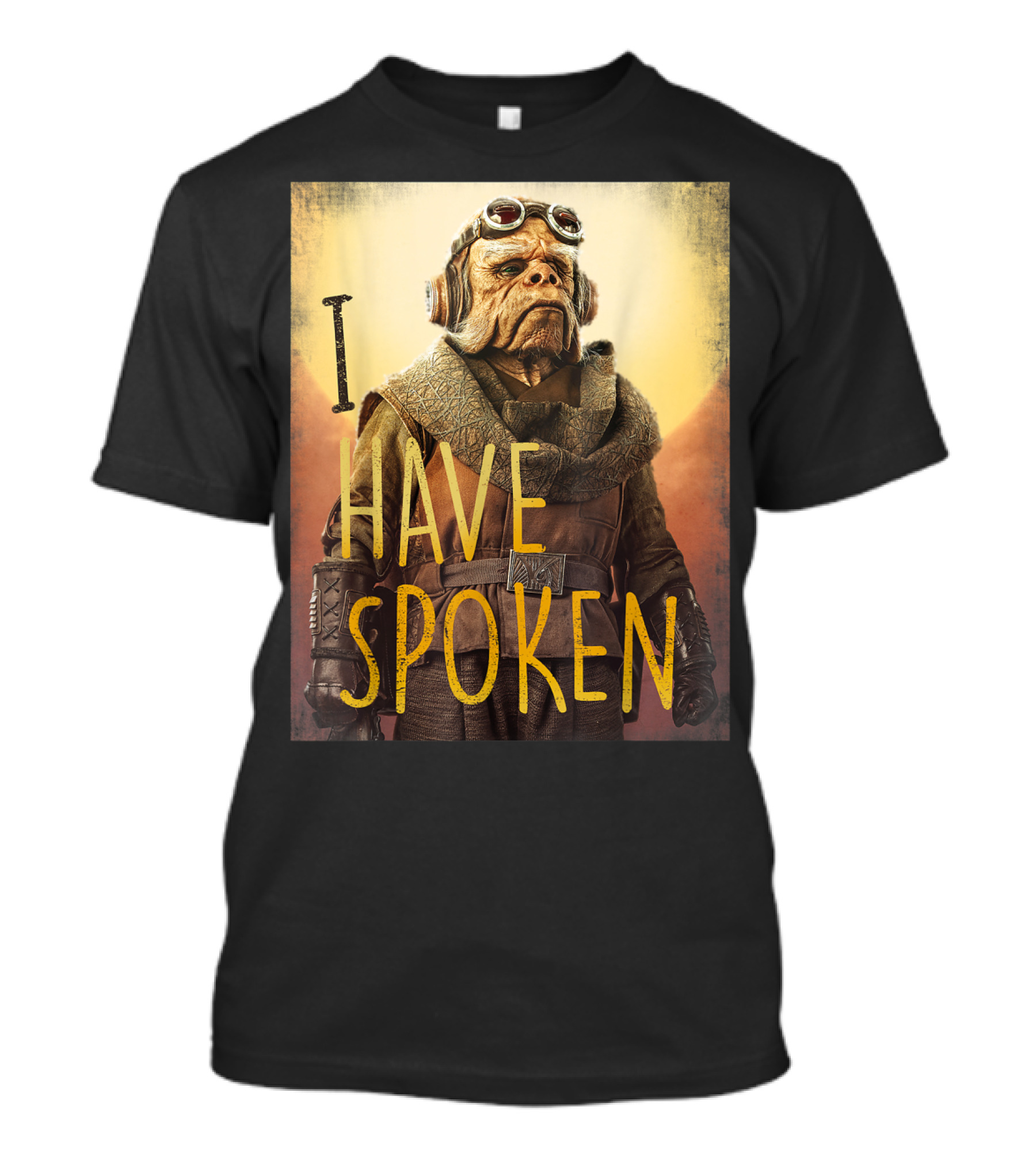 Star Wars The Mandalorian Kuiil I Have Spoken Iconic Catchphrase T-Shirt