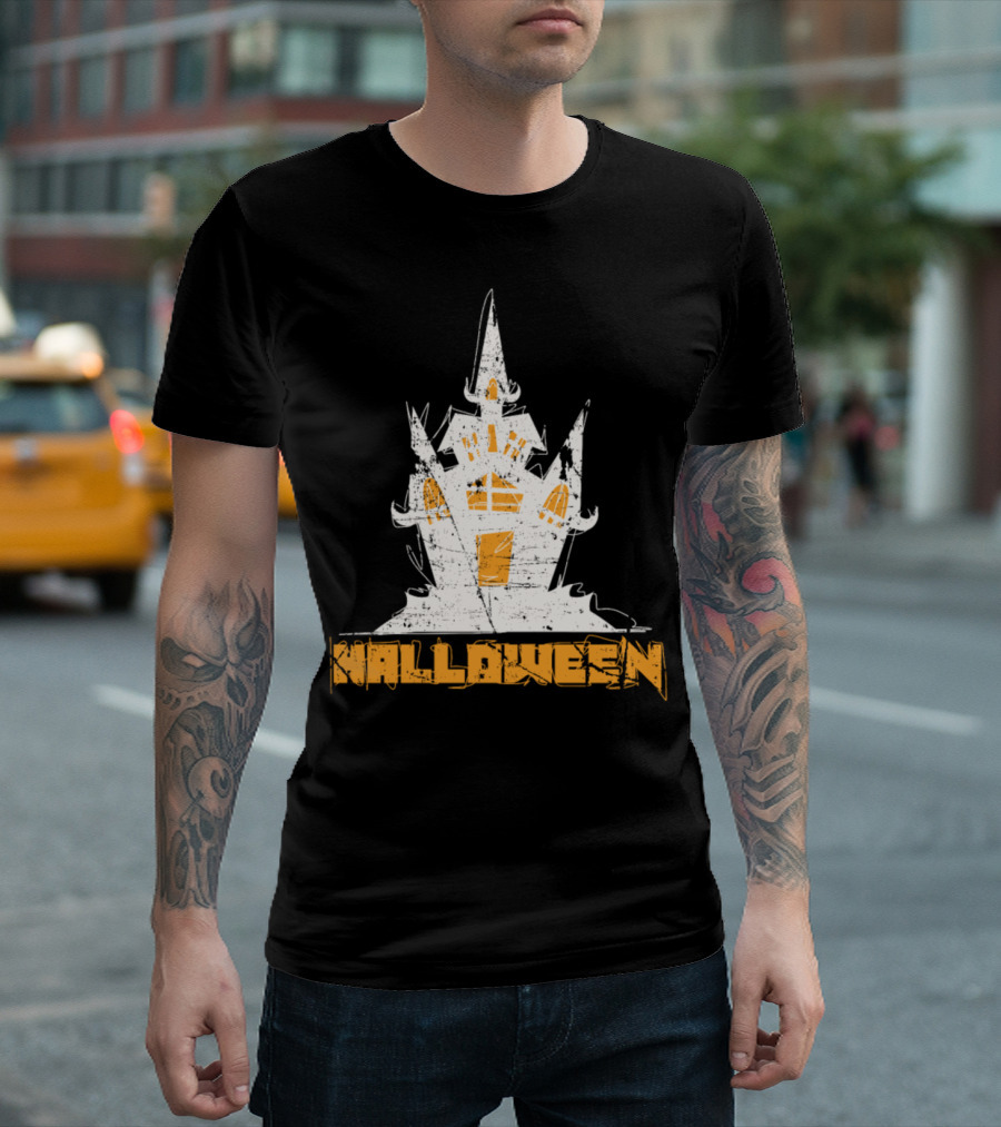 Halloween Horror Castle Cute Present T-Shirt
