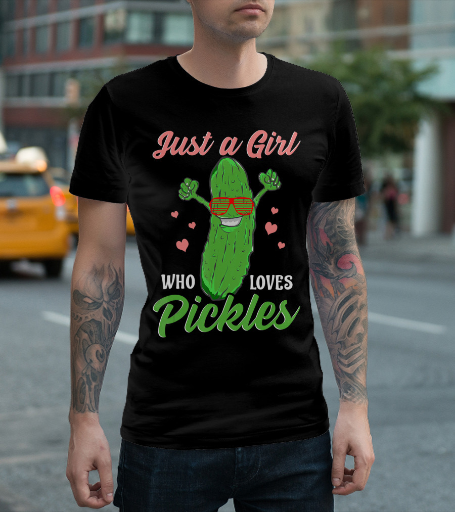 Just A Girl Who Loves Pickles T-Shirt
