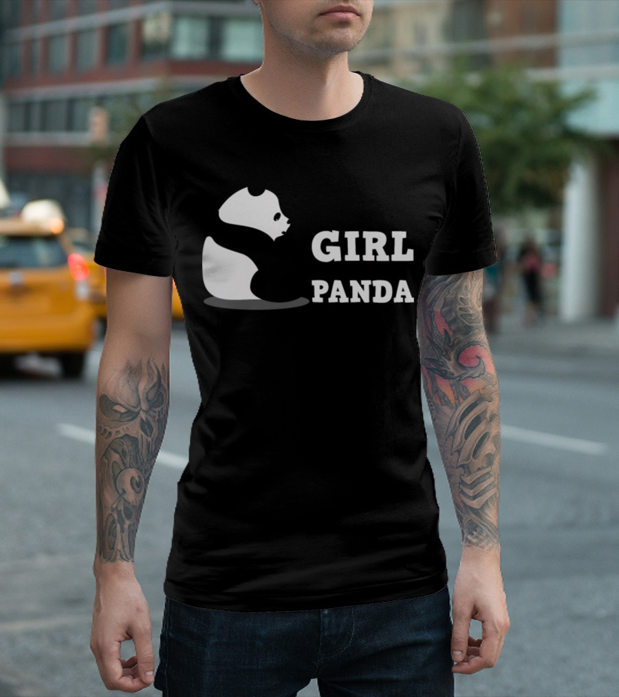 Just a Girl Who Loves Panda T-Shirt