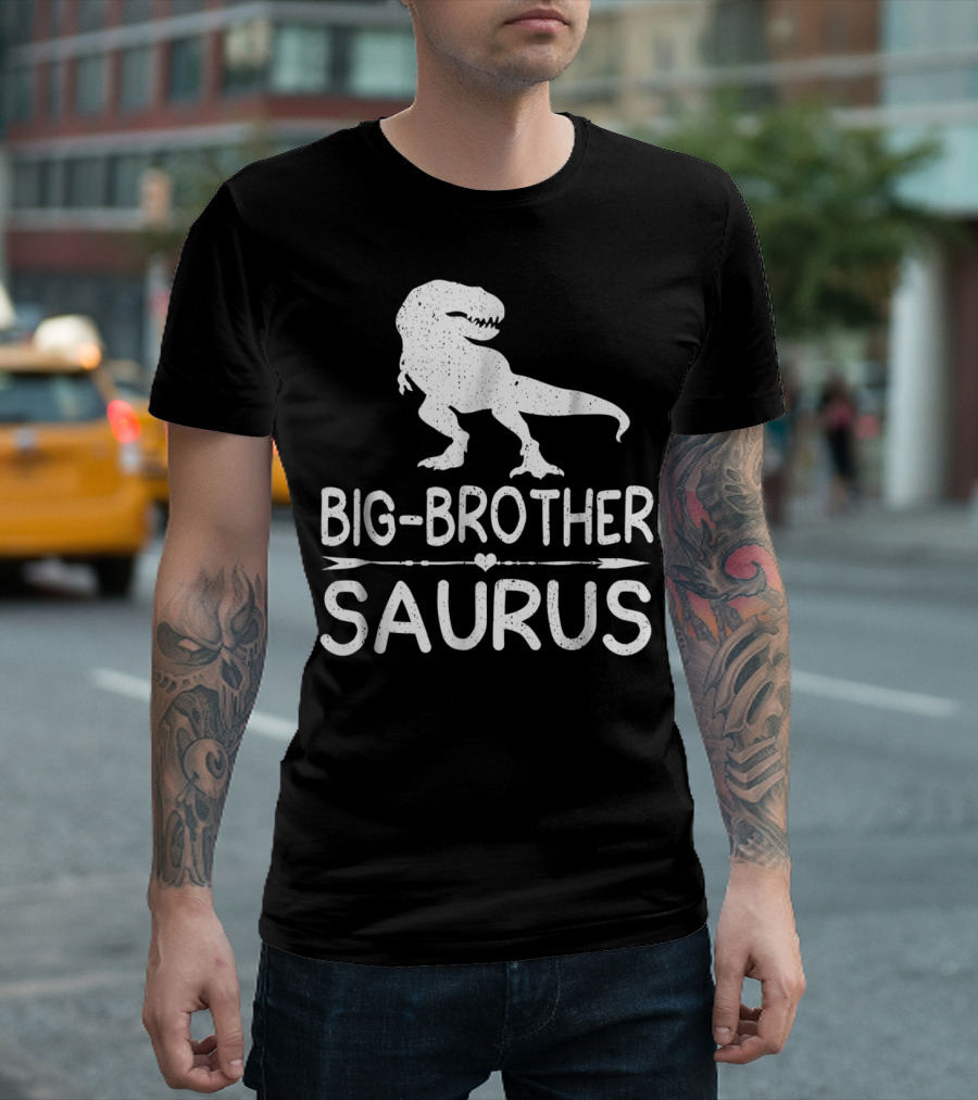 Big Brothersaurus Dinosaur Big Brother T-Shirt