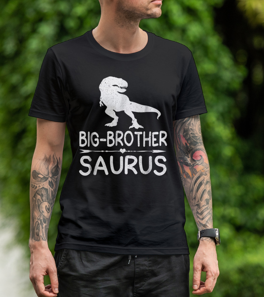Big Brothersaurus Dinosaur Big Brother T-Shirt