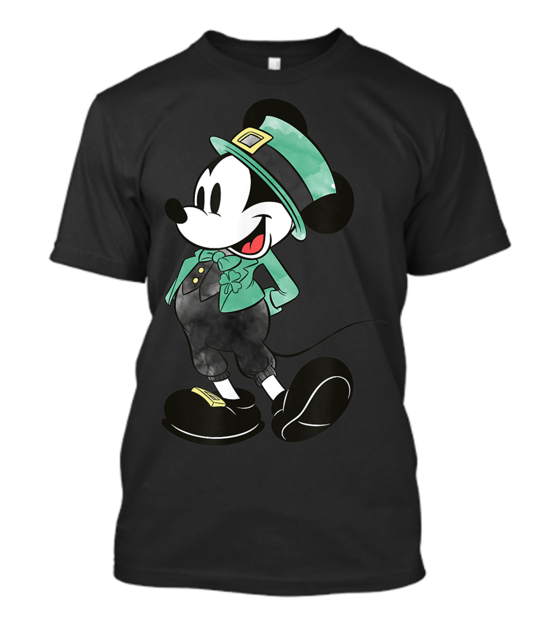 Mickey Mouse St Patrick's Day Irish Leprechaun Costume T-Shirt