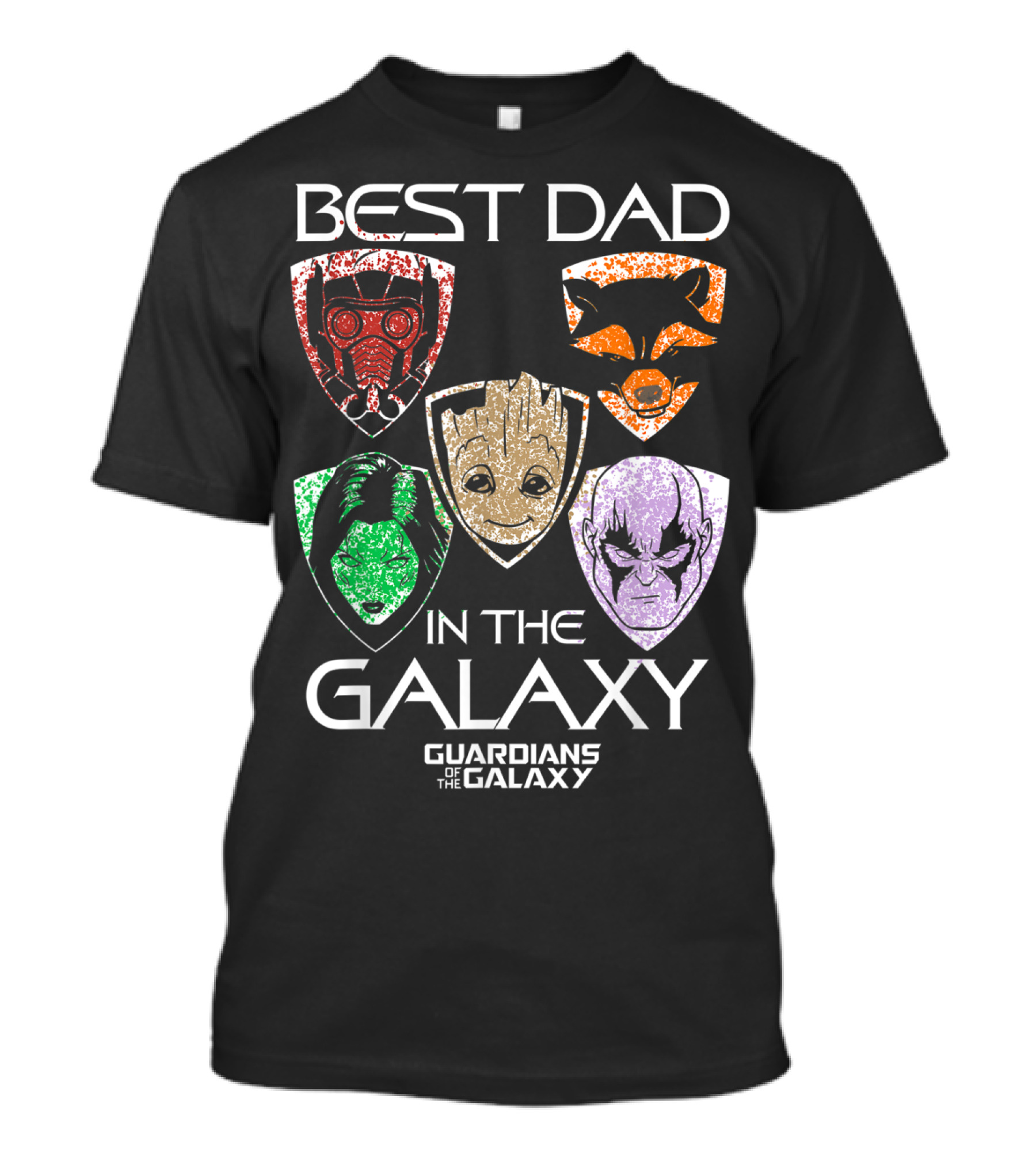 Guardians Of The Galaxy Best Dad In The Galaxy Father's Day T-Shirt