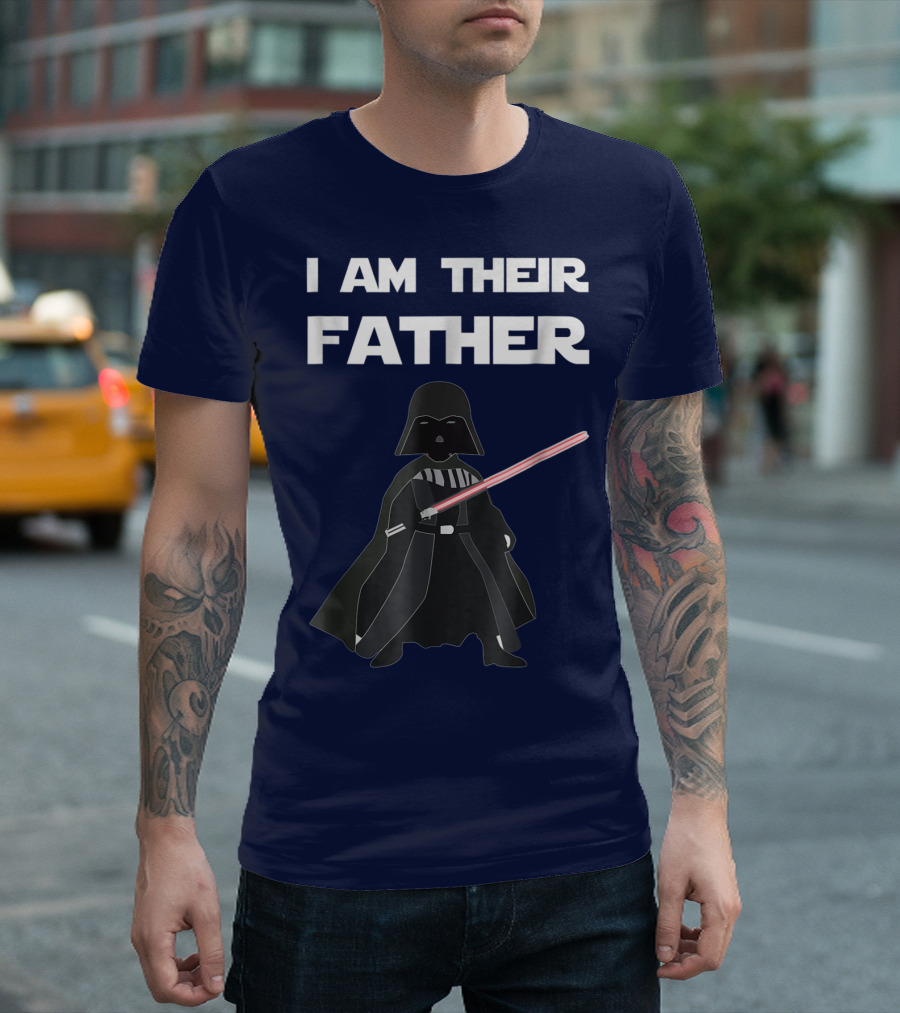 I Am Their Father Darth Vader Star Wars Men's T-Shirt