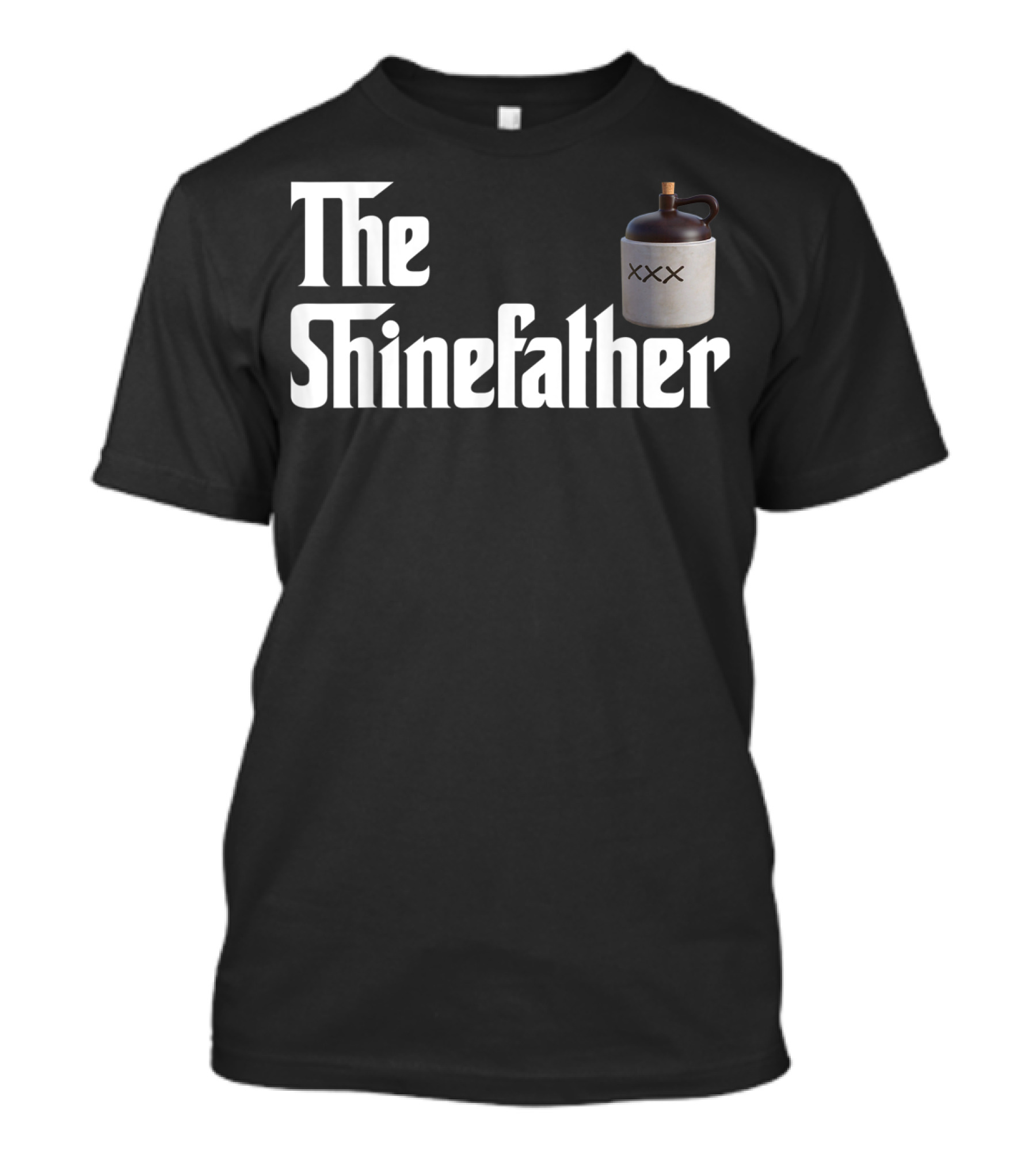 The Shinefather XXX Moonshine Jug T-Shirt