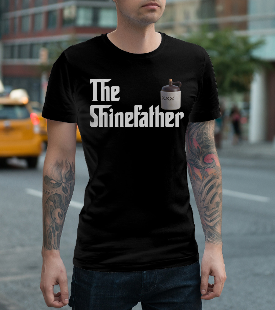 The Shinefather XXX Moonshine Jug T-Shirt