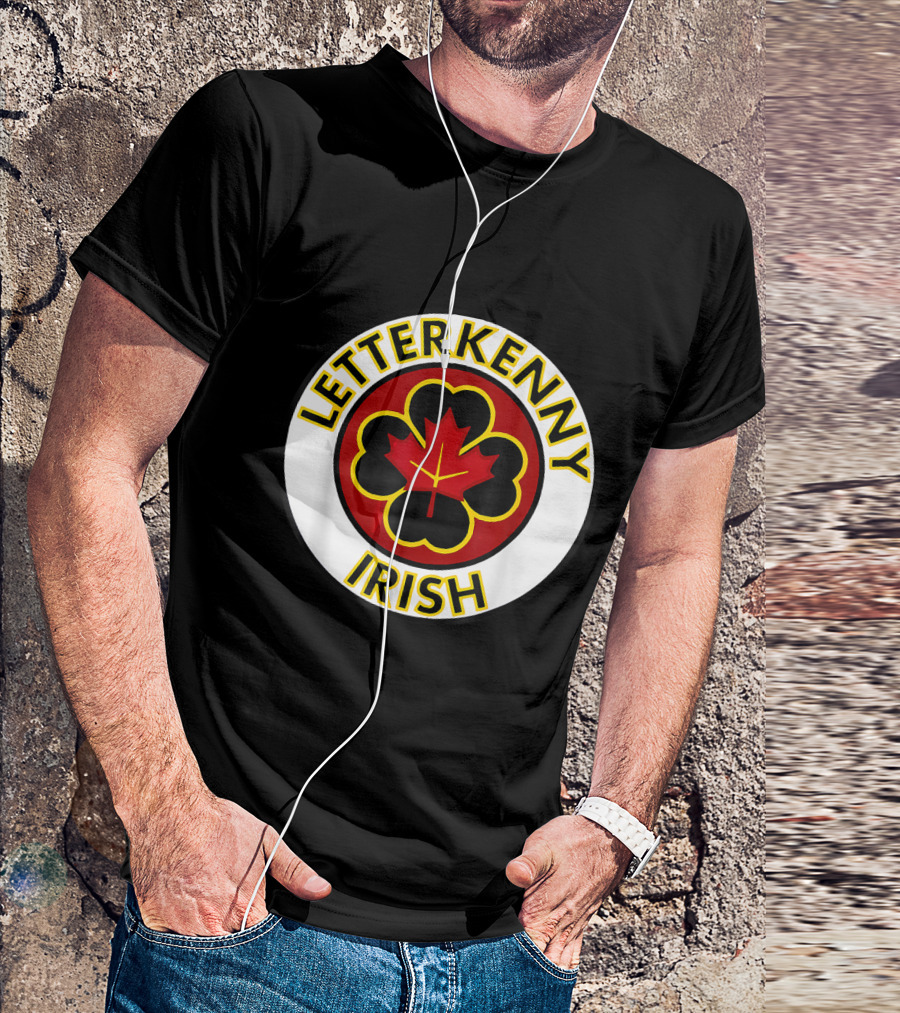 Letterkenny Irish Shamrocks Maple Leaf St Patricks T-Shirt