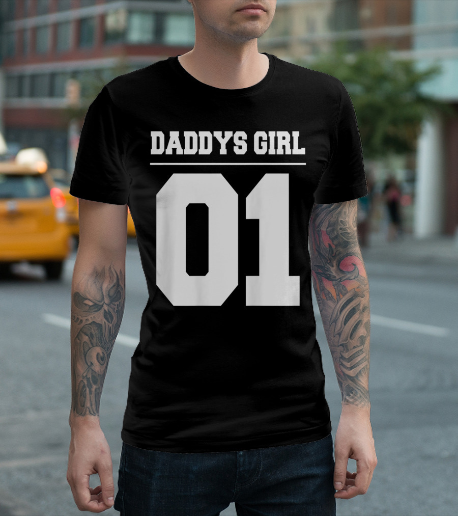 Daddys Girl 01 Daddy Daughter Father's Day Matching T-Shirt