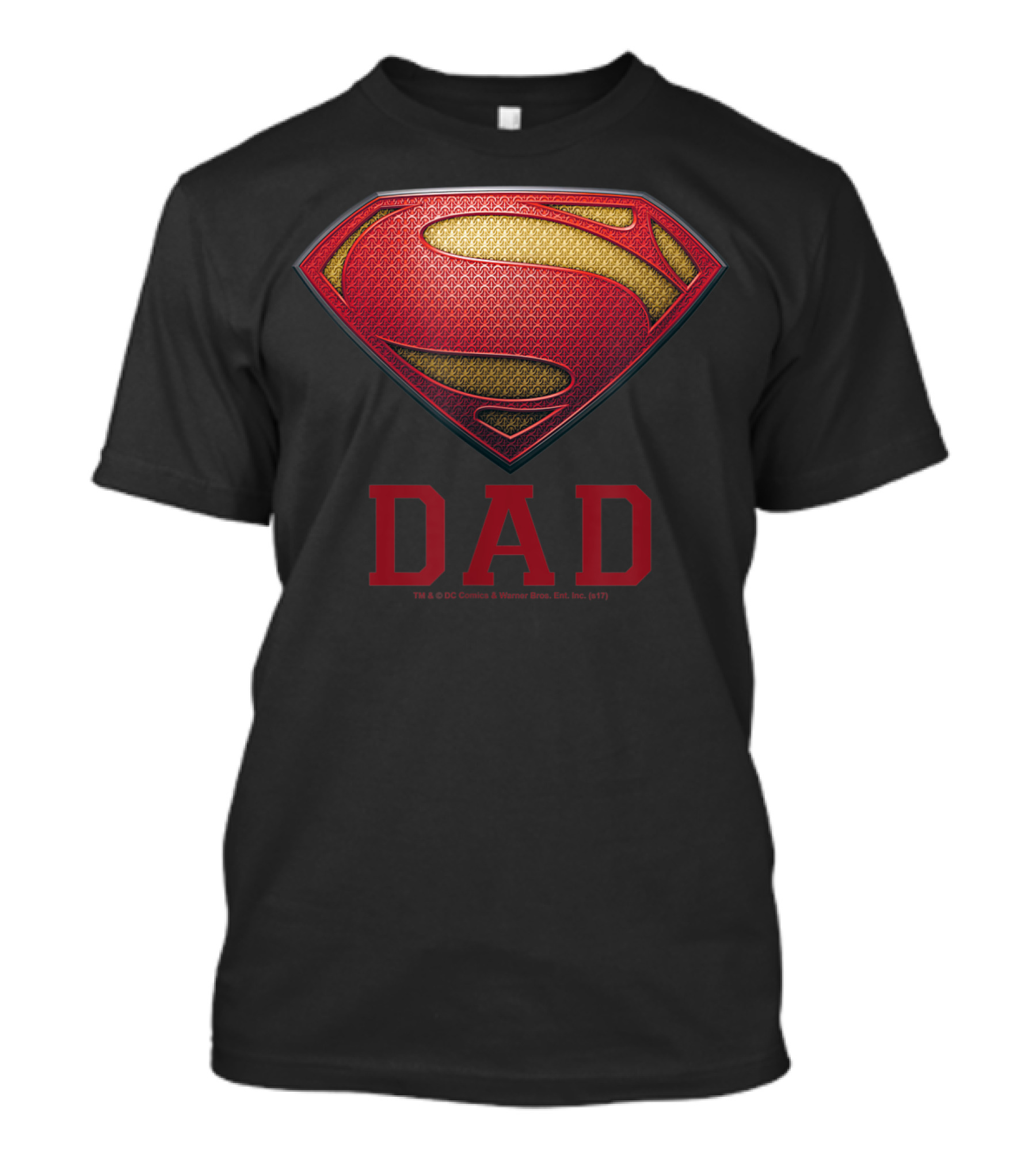 Superman Shield Dad DC Comics Warner Bros T-Shirt