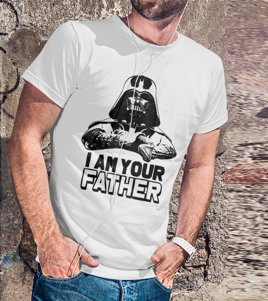 Darth Vader I Am Your Father Star Wars Iconic Movie T-Shirt