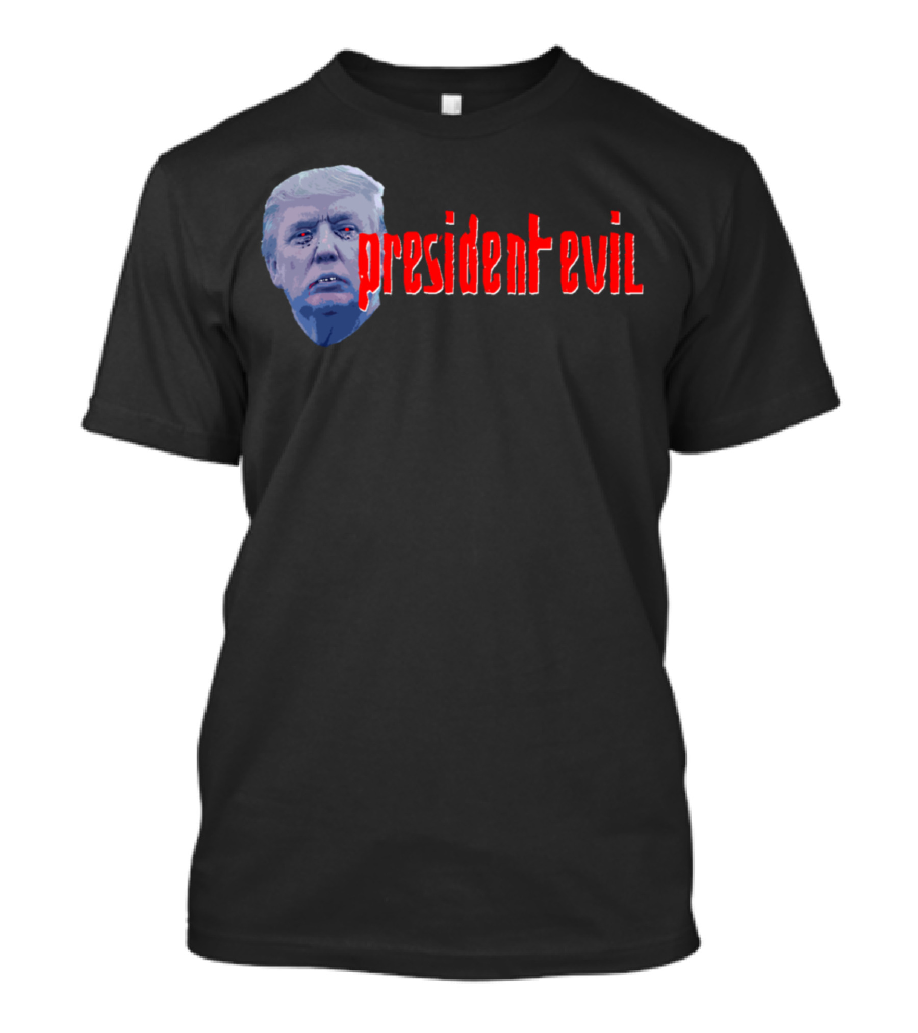 President Evil Trump Parody Horror T-Shirt