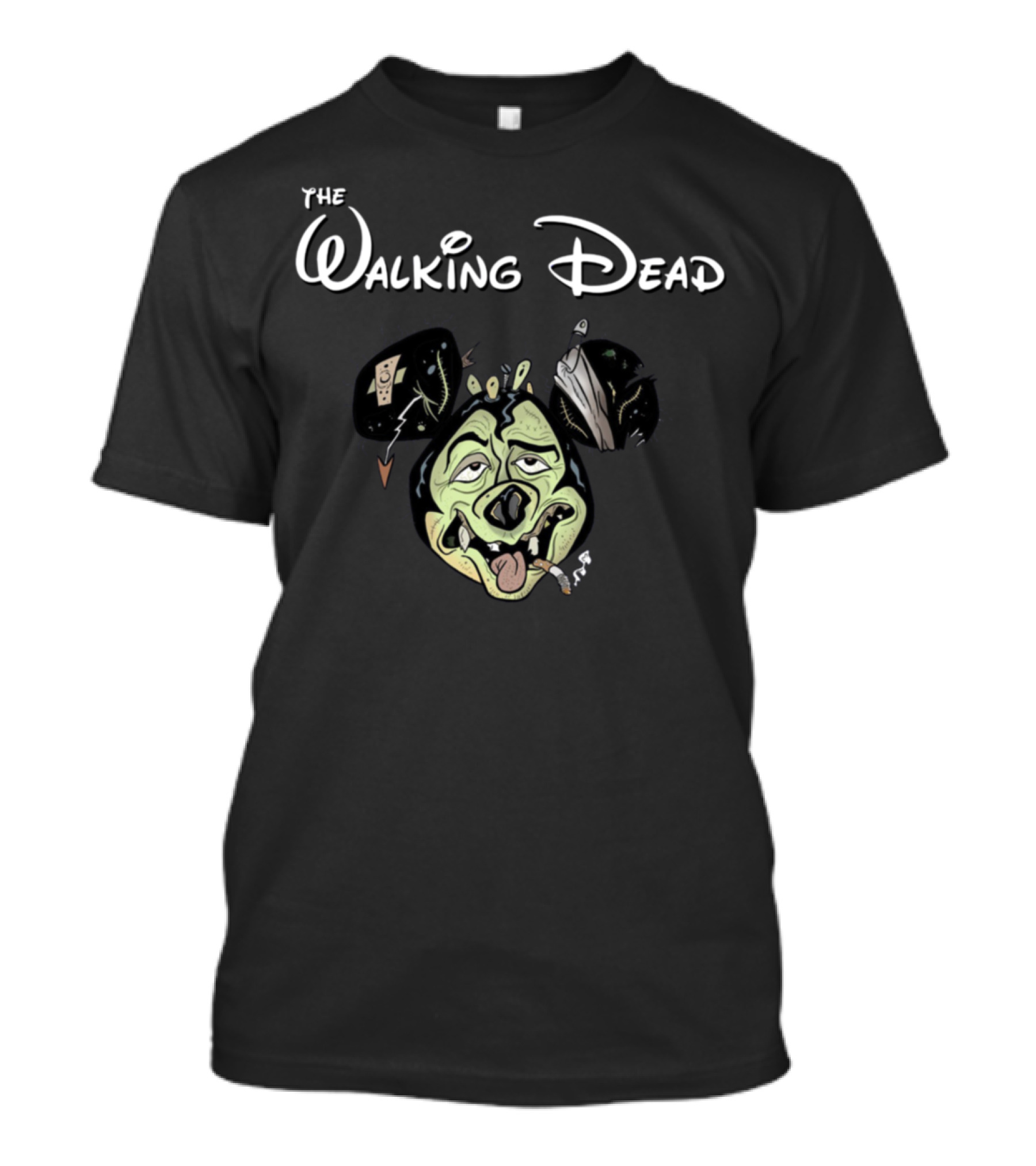 The Walking Dead Zombie Mouse Character T-Shirt