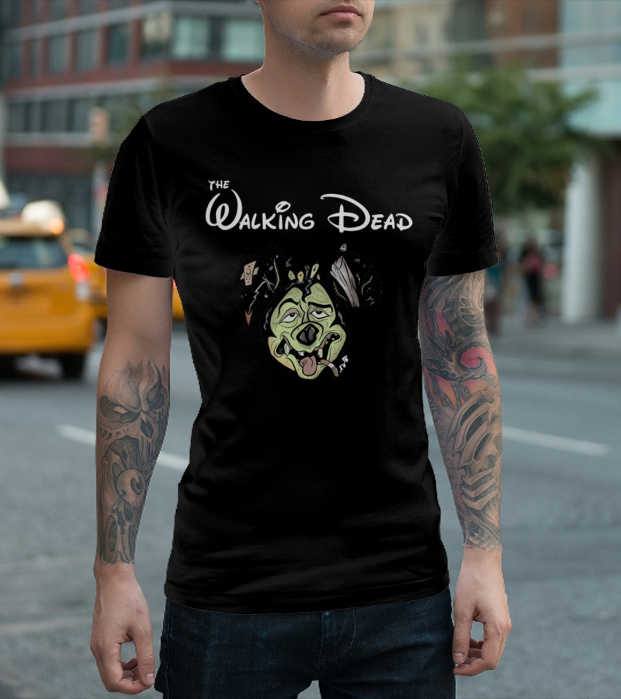 The Walking Dead Zombie Mouse Character T-Shirt