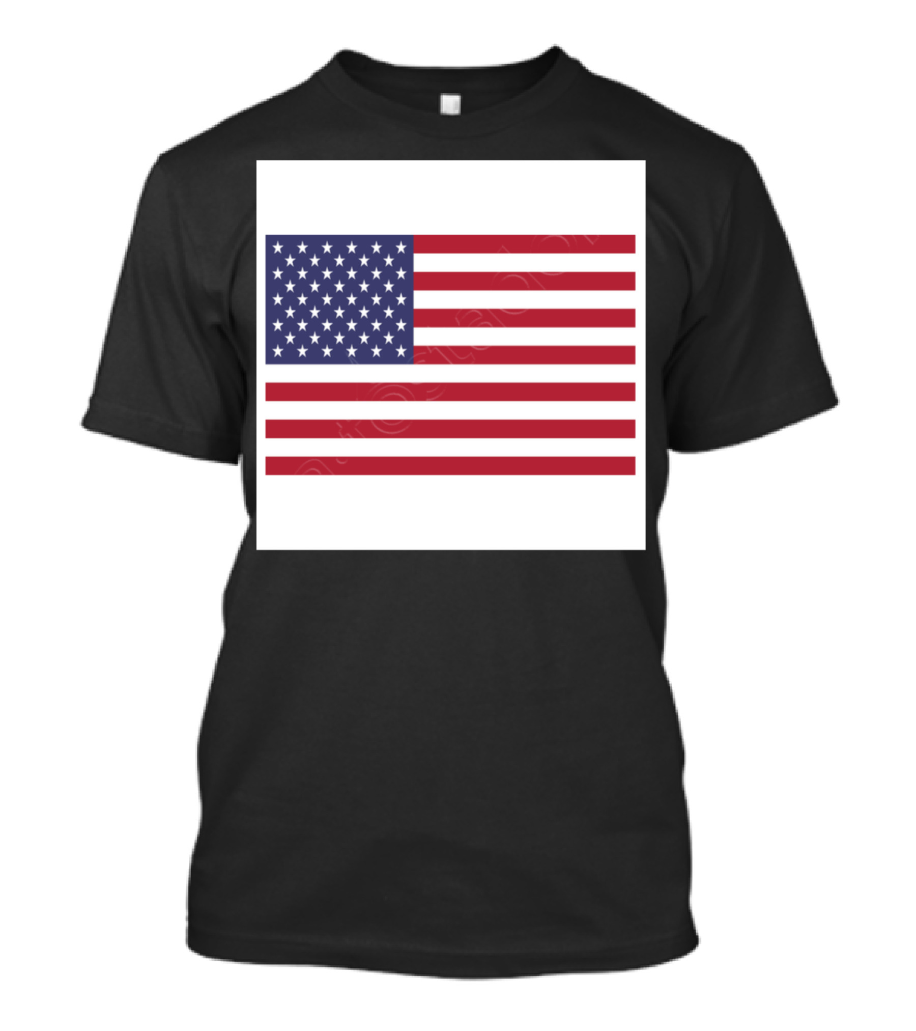 United States Flag Iconic Stars And Stripes Emblem T-Shirt