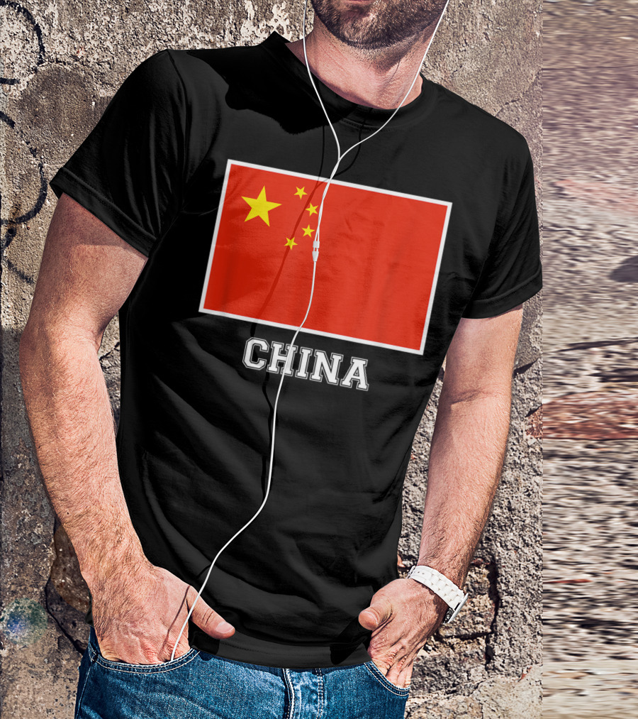 China Flag Chinese Pride Home Sports T-Shirt