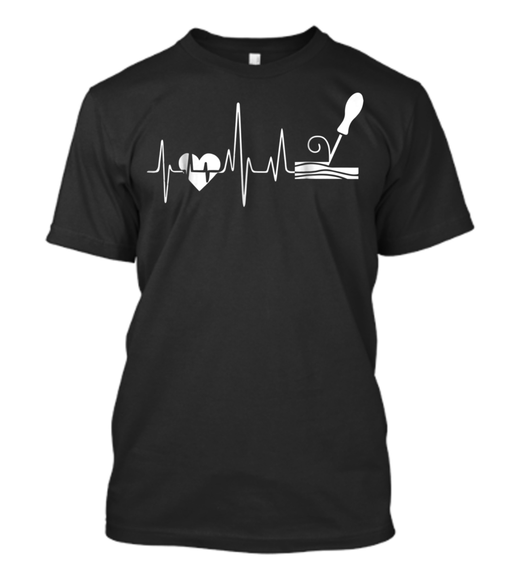 Heartbeat Wood Carving Passion T-Shirt