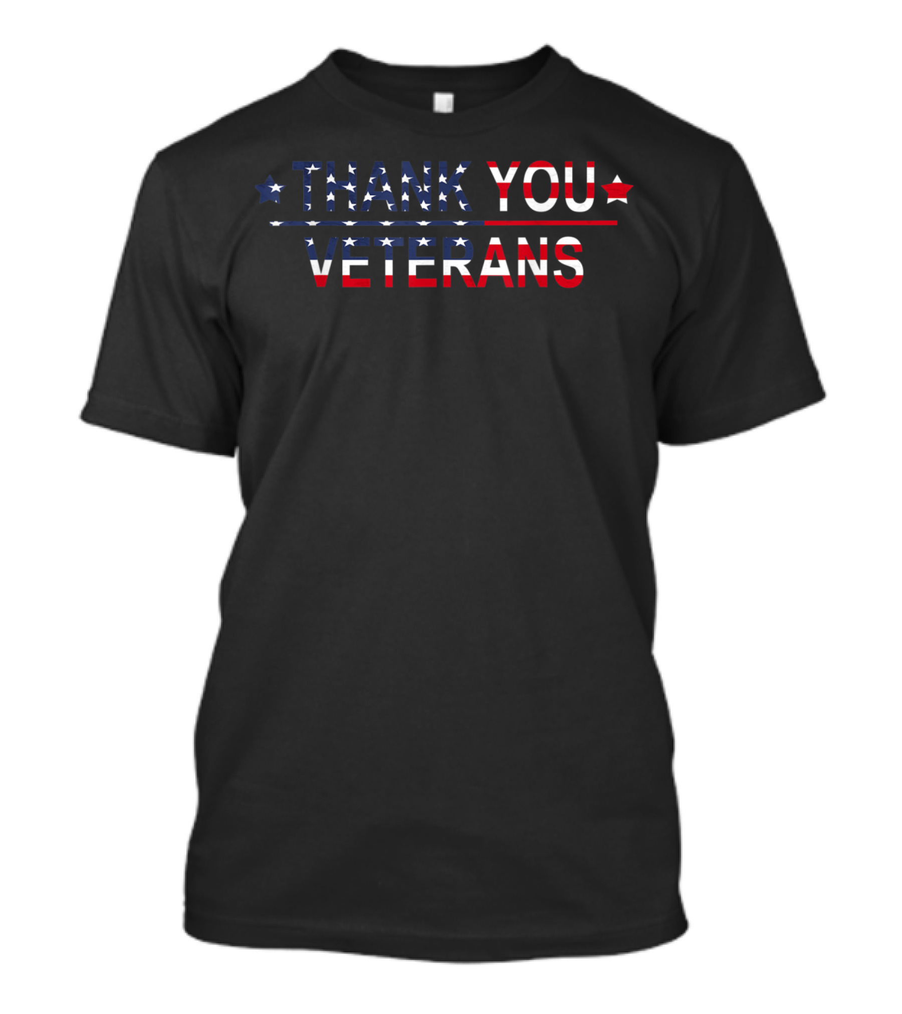 Thank You Veterans Patriotic T-Shirt