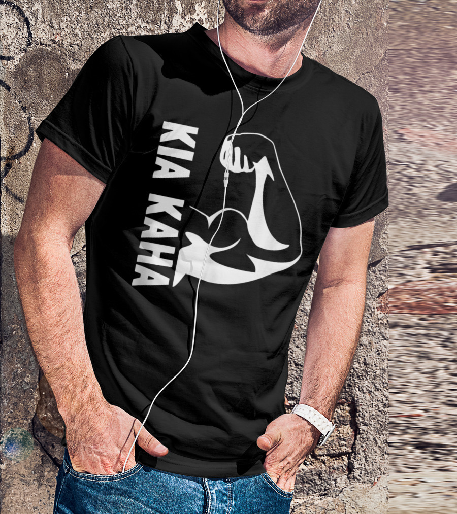 Kia Kaha Strong Arm New Zealand Kiwi Strength T-Shirt