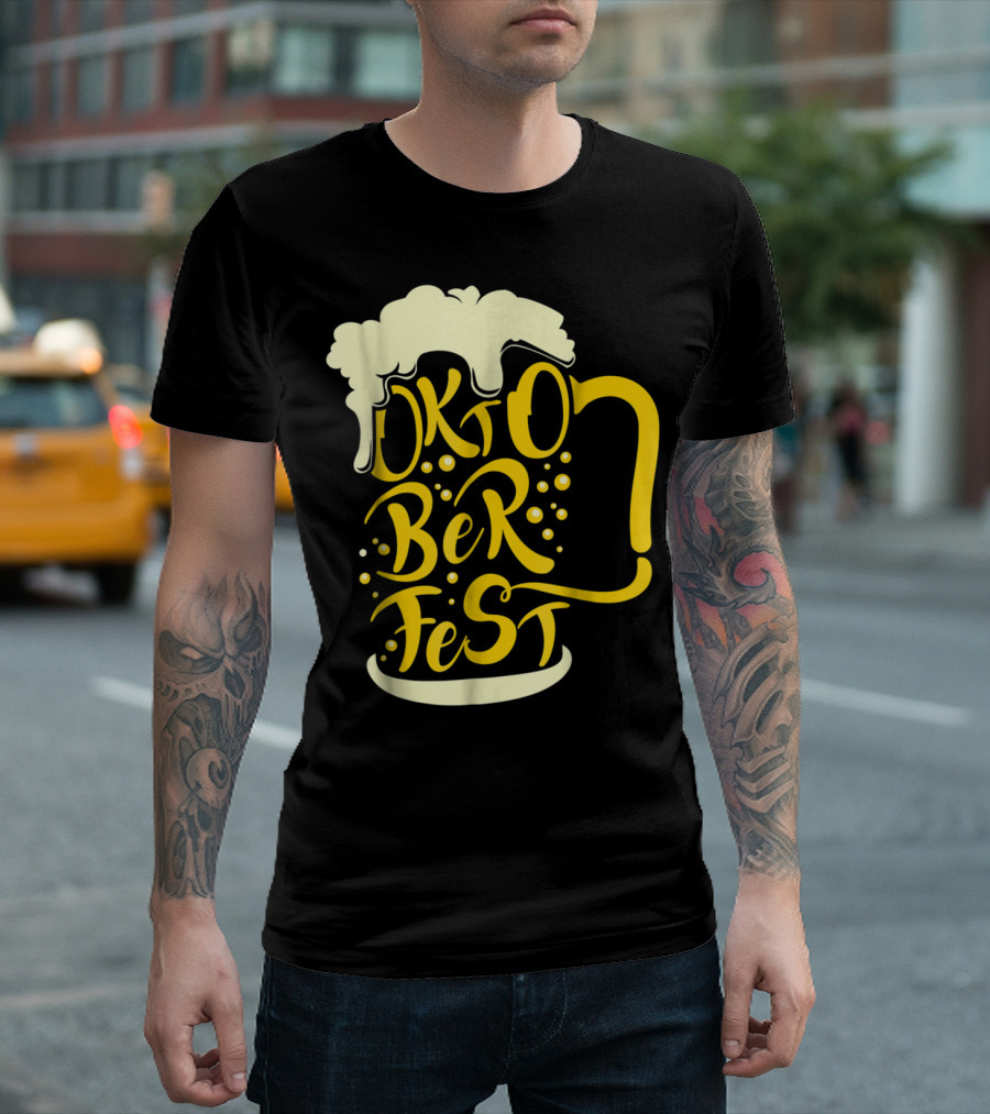 OKTOBERFEST FESTIVAL GERMAN BEER DRINKING T-Shirt