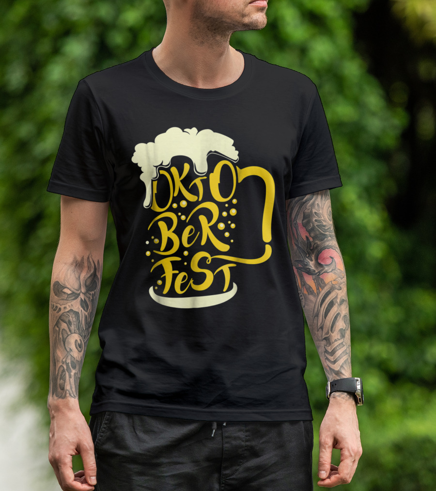 OKTOBERFEST FESTIVAL GERMAN BEER DRINKING T-Shirt