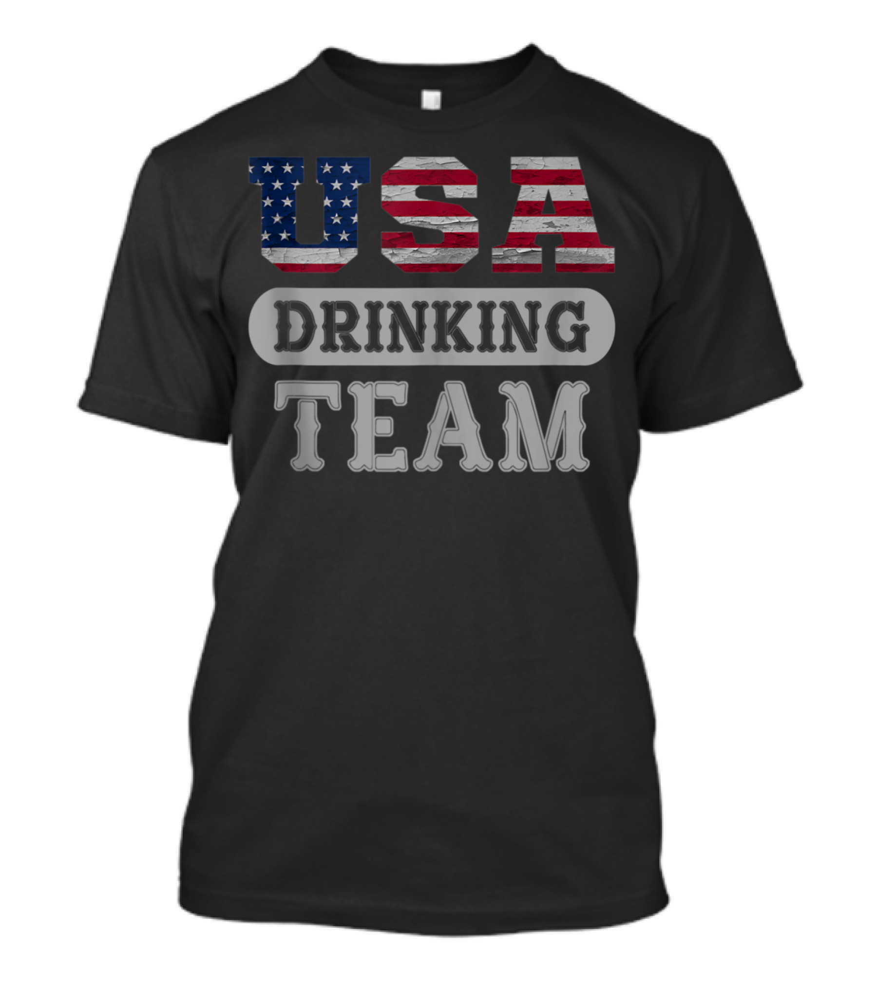 USA Drinking Team Patriotic Beer Party T-Shirt