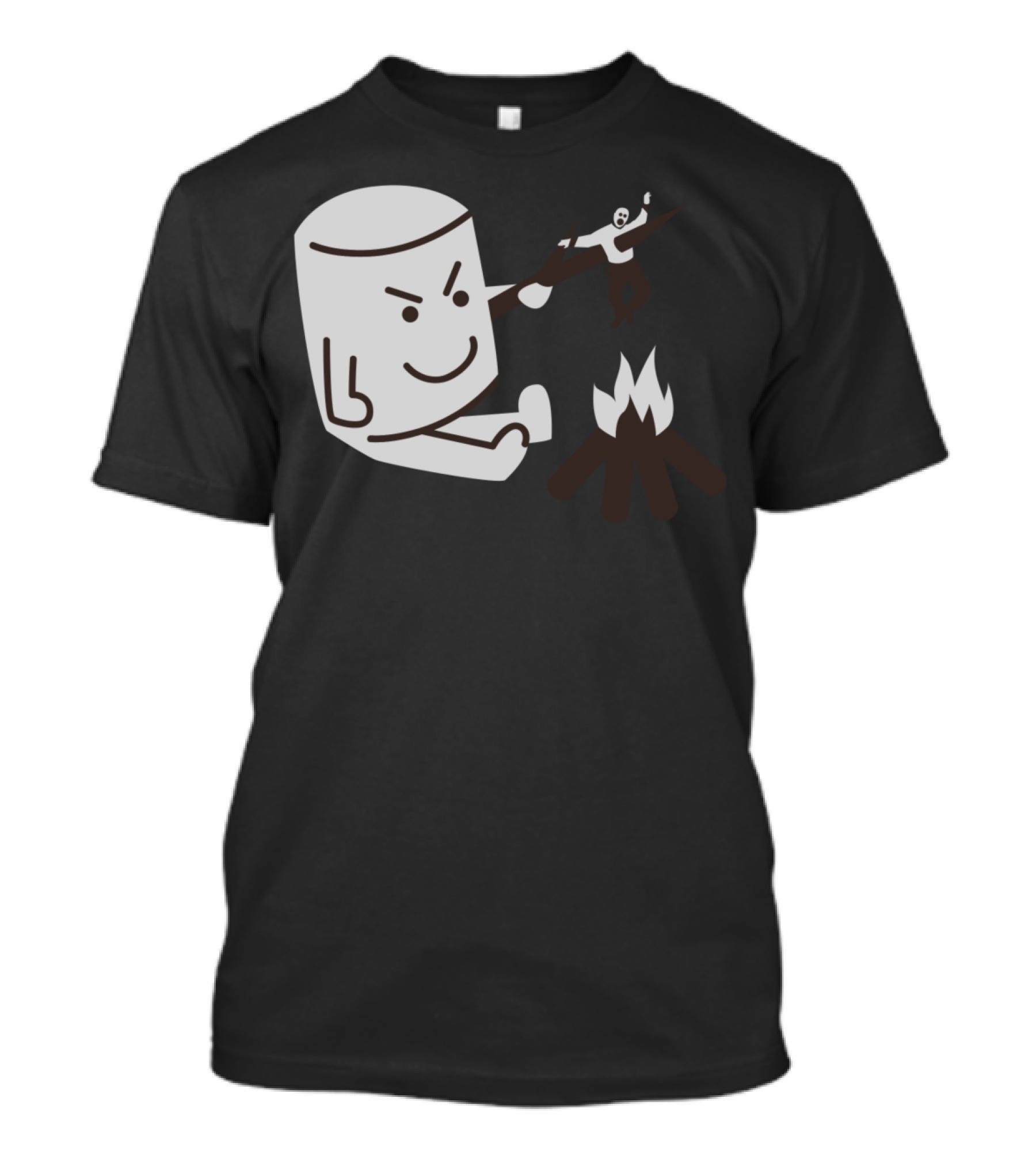 Let's Go Camping Marshmallow Roasting Adventure T-Shirt