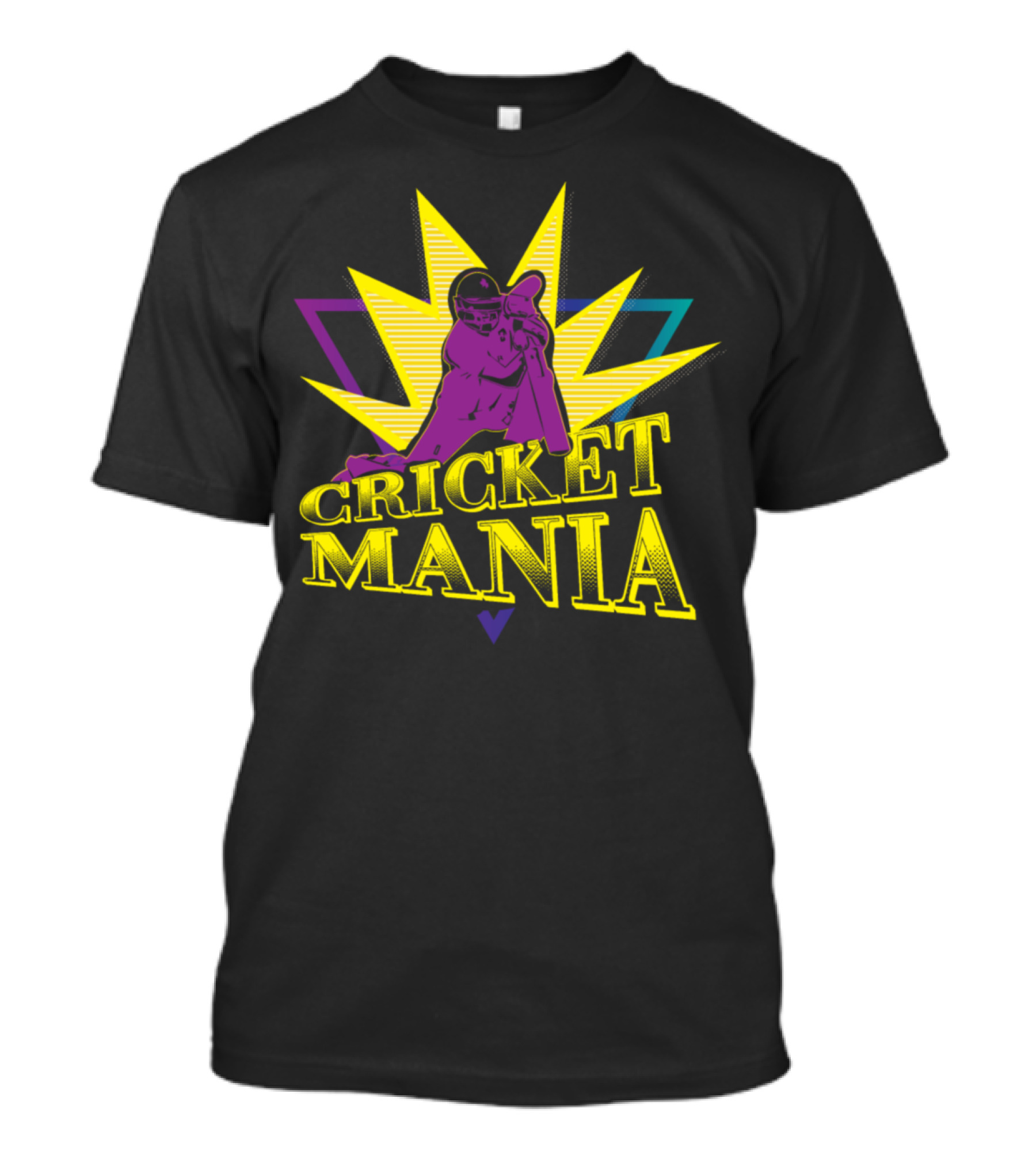 Cricket Mania Batter Spotlight Starburst T-Shirt