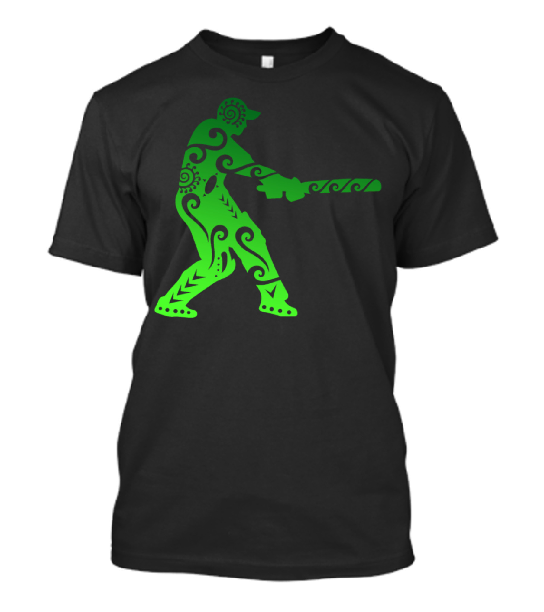 Cricket Player Maori Tribal Tattoo T-Shirt