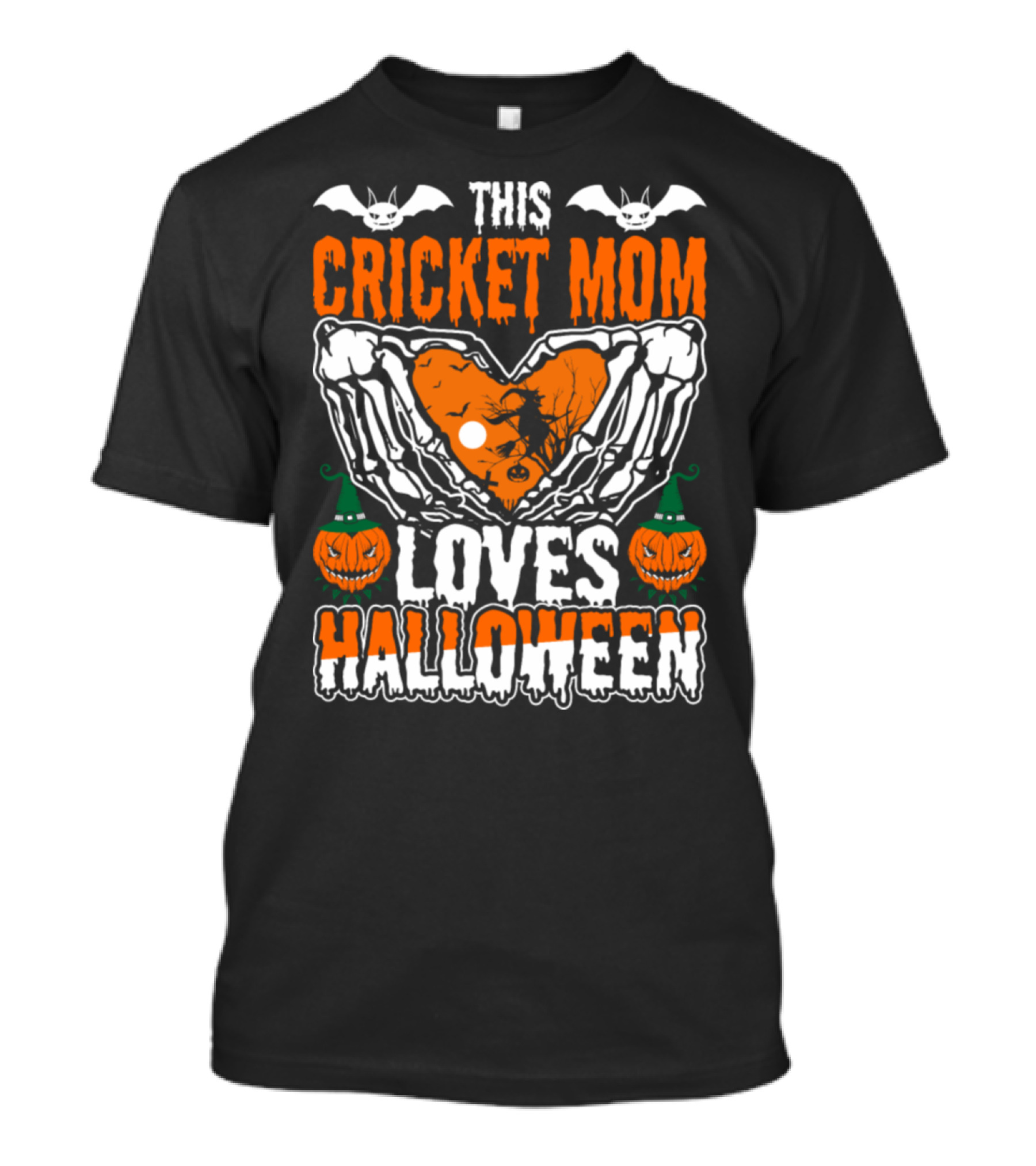 THIS CRICKET MOM LOVES HALLOWEEN T-Shirt