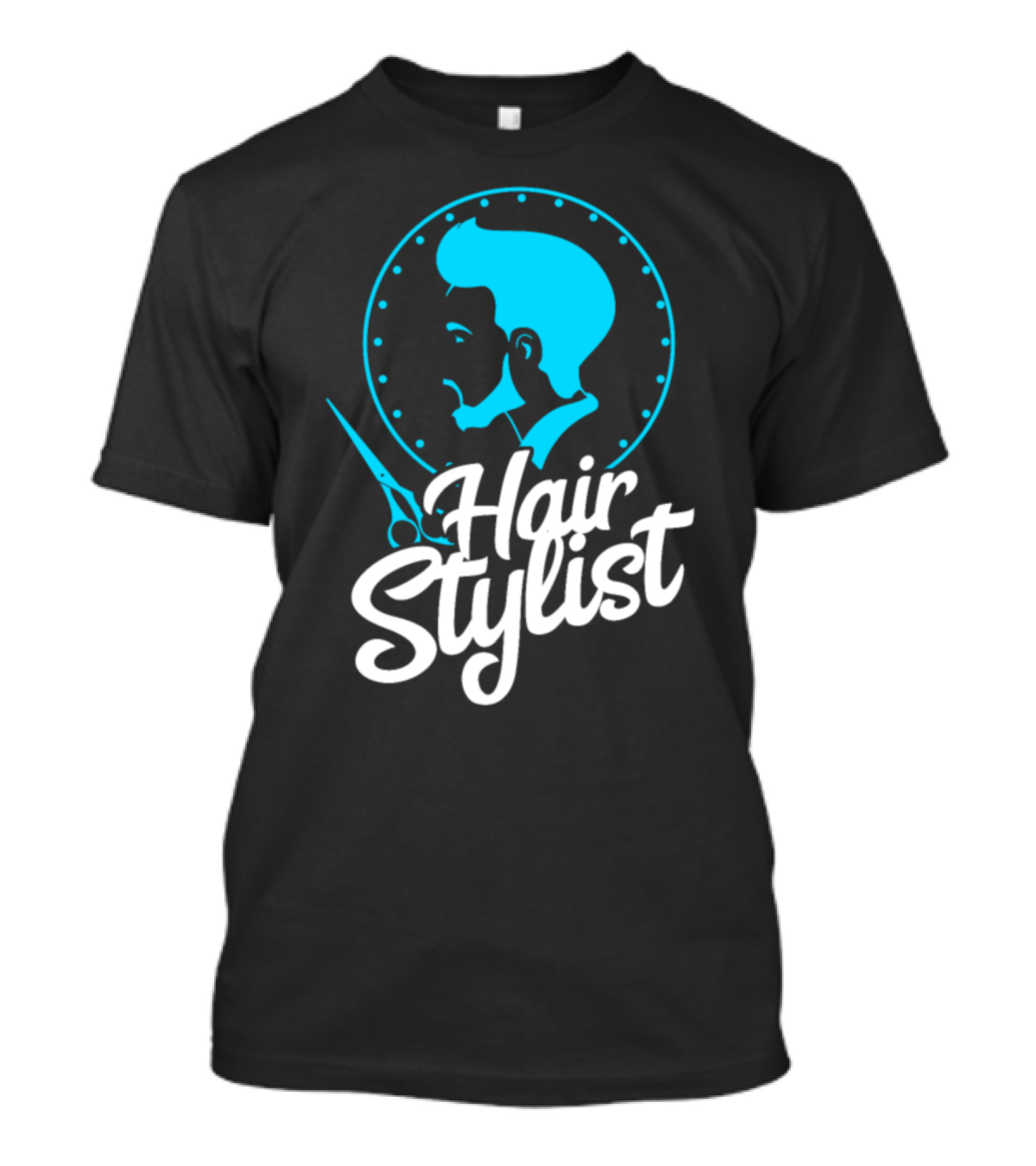 Hair Stylist Retro Barber Scissors T-Shirt