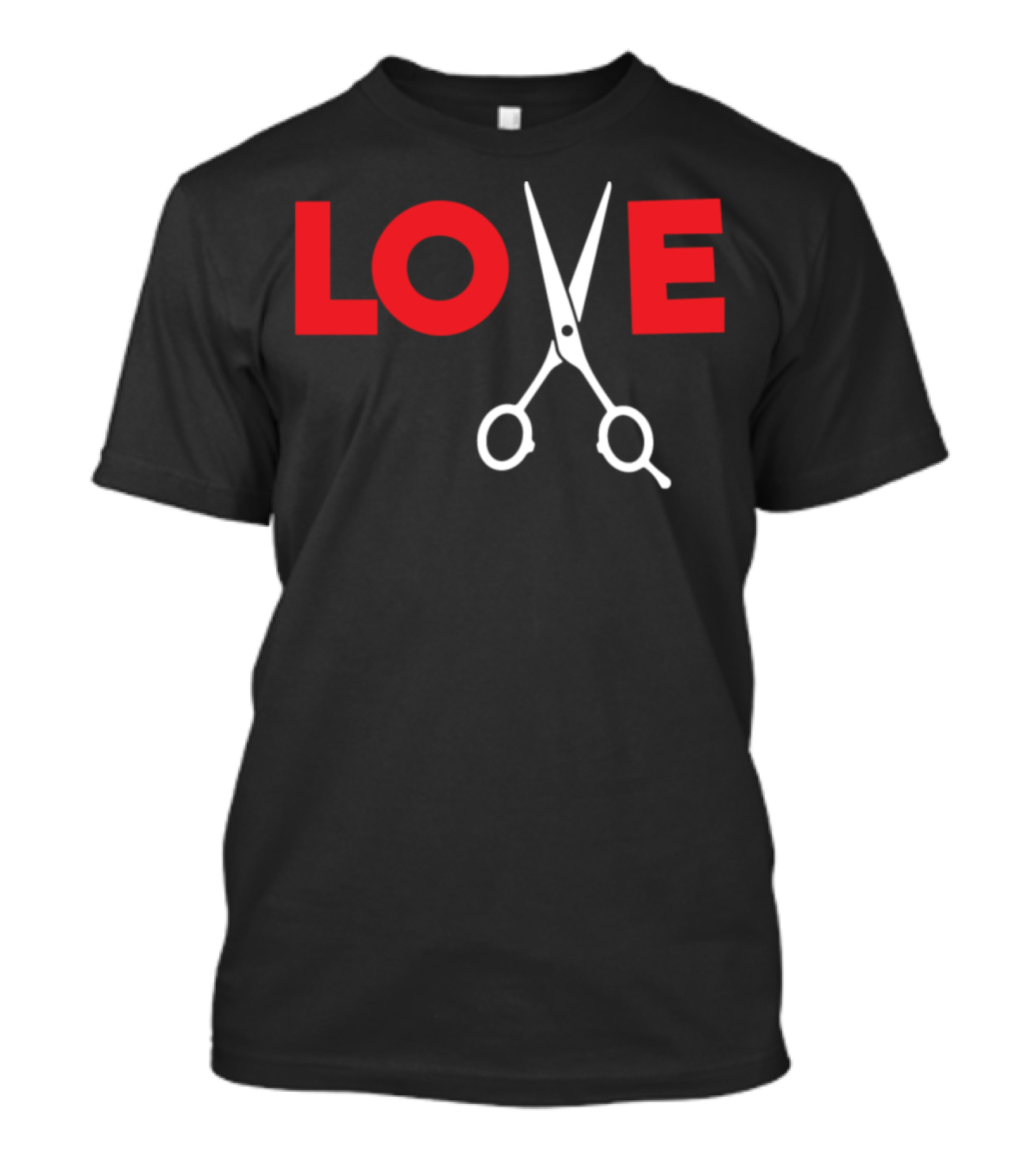 LOVE Stylist Scissors T-Shirt