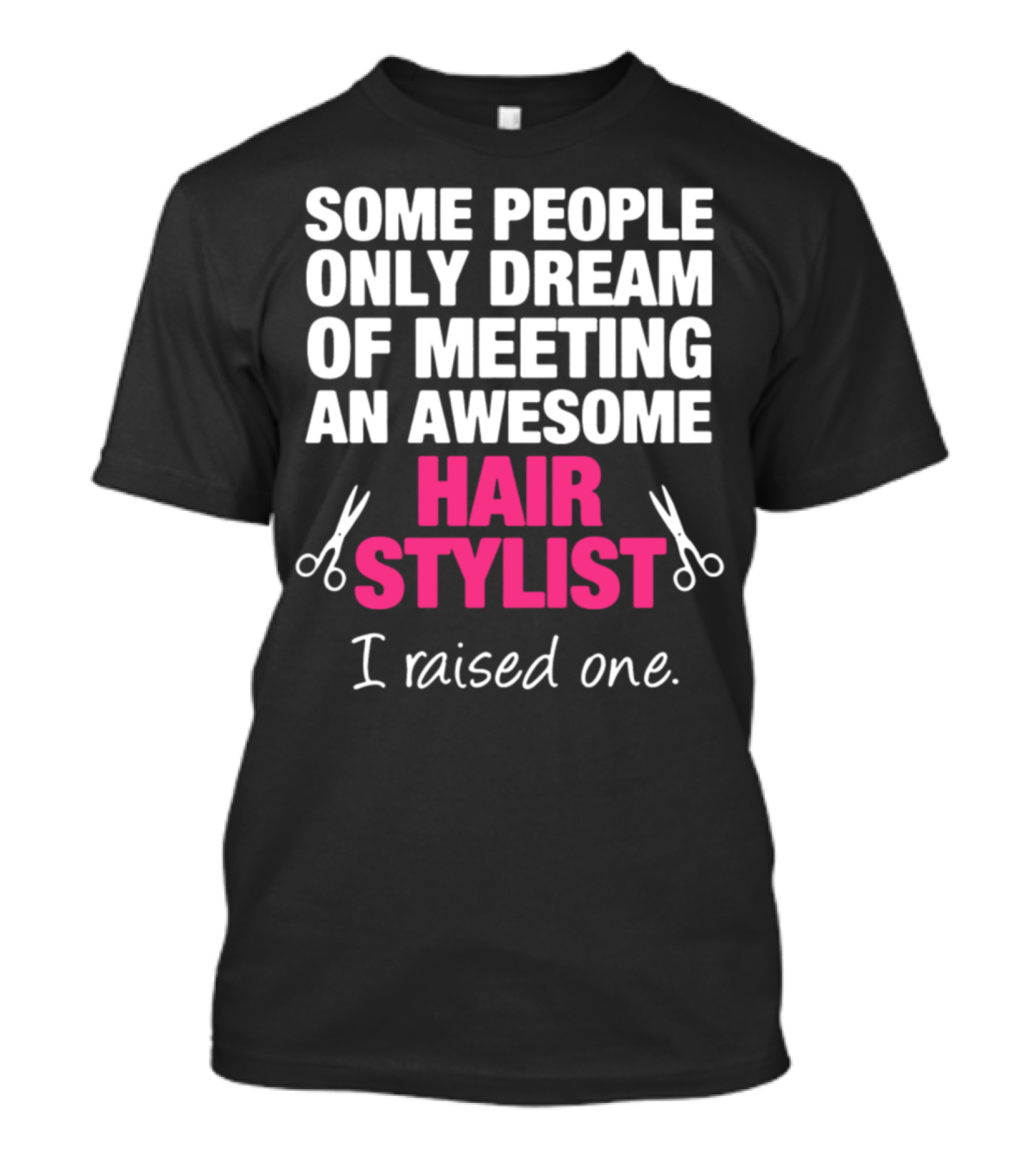 Some People Only Dream Of Meeting An Awesome Hair Stylist I Raised One T-Shirt