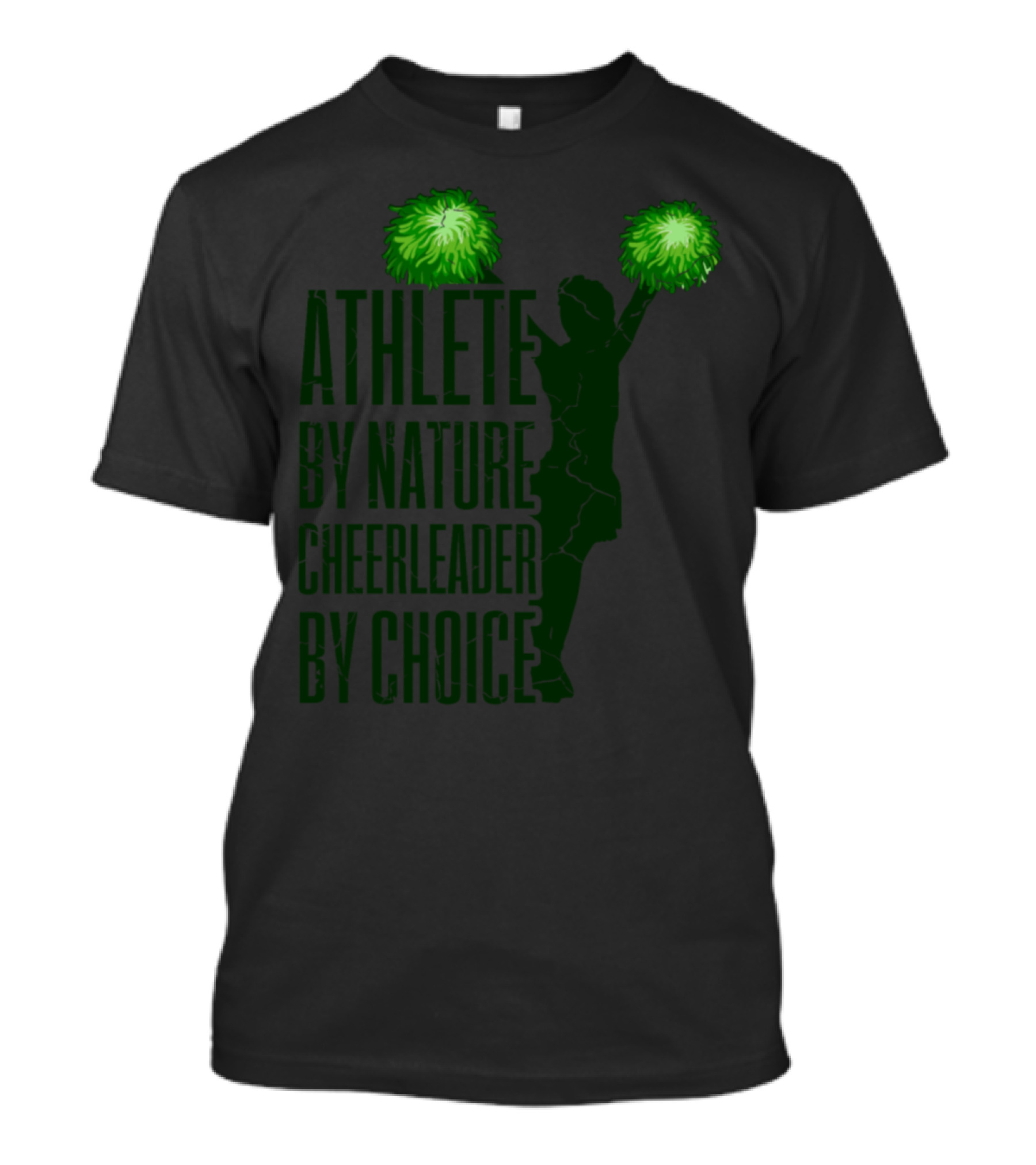 Athlete By Nature Cheerleader By Choice T-Shirt
